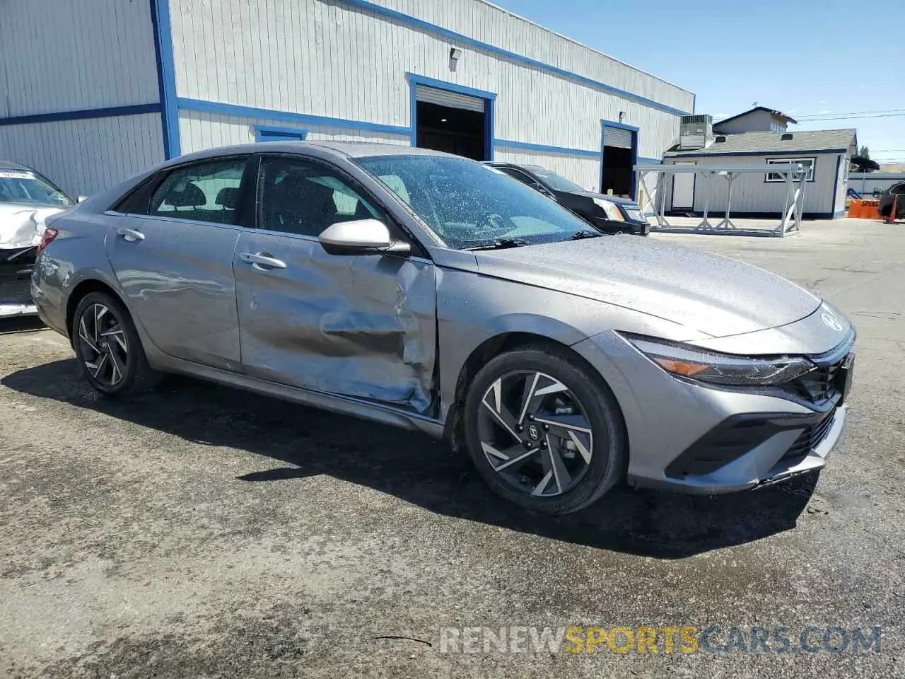 4 Photograph of a damaged car KMHLS4DG6RU737906 HYUNDAI ELANTRA 2024