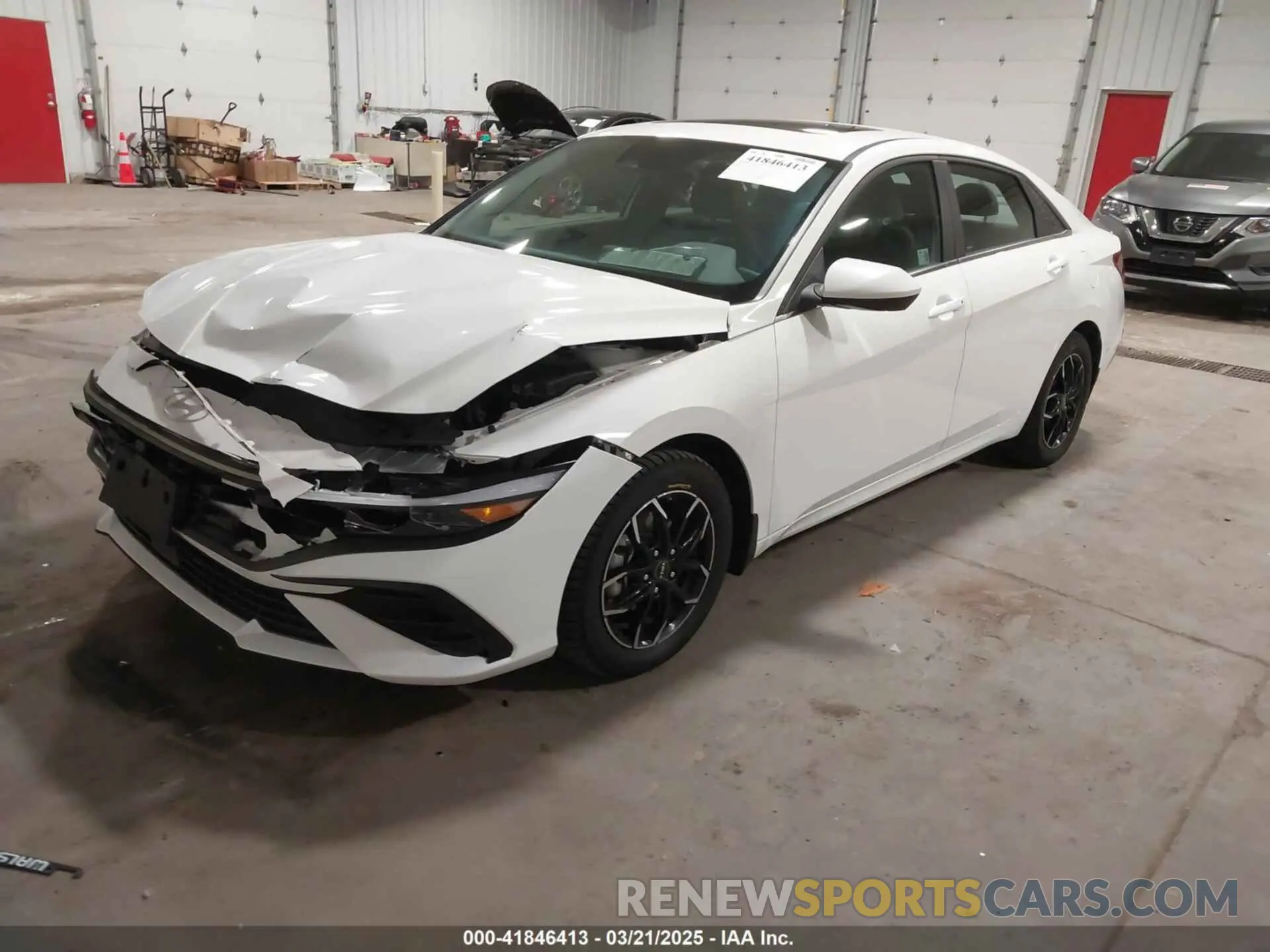 2 Photograph of a damaged car KMHLS4DG6RU770355 HYUNDAI ELANTRA 2024