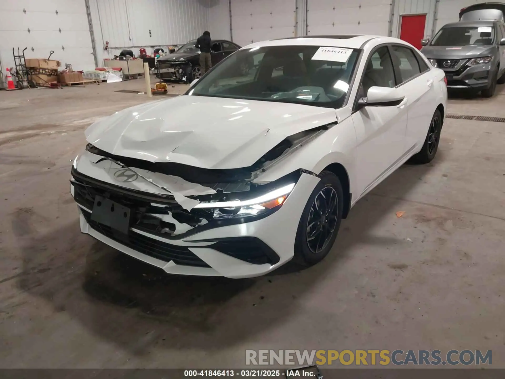 6 Photograph of a damaged car KMHLS4DG6RU770355 HYUNDAI ELANTRA 2024