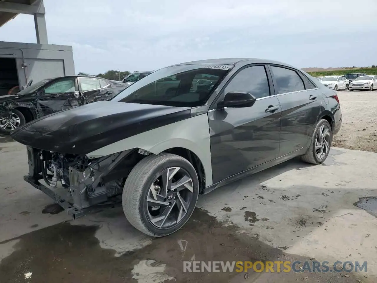 1 Фотография поврежденного автомобиля KMHLS4DG6RU805105 HYUNDAI ELANTRA 2024