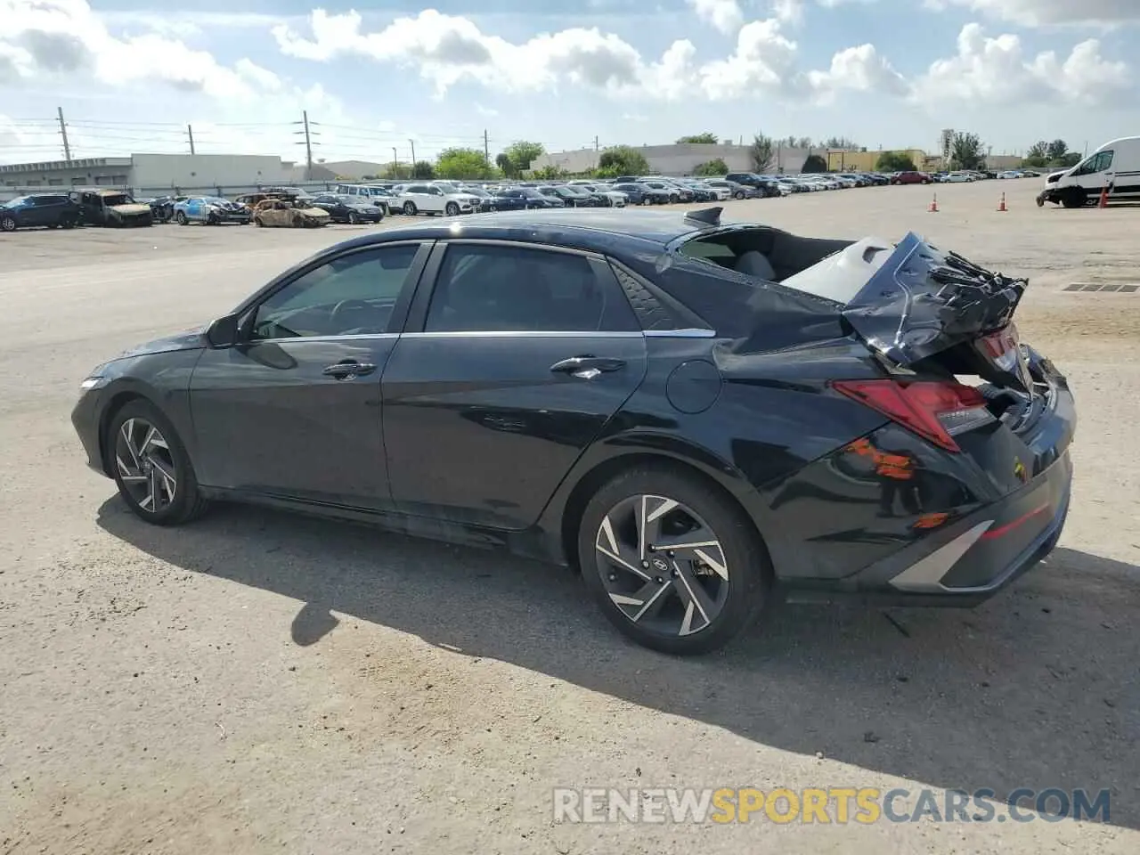 2 Фотография поврежденного автомобиля KMHLS4DG7RU641279 HYUNDAI ELANTRA 2024
