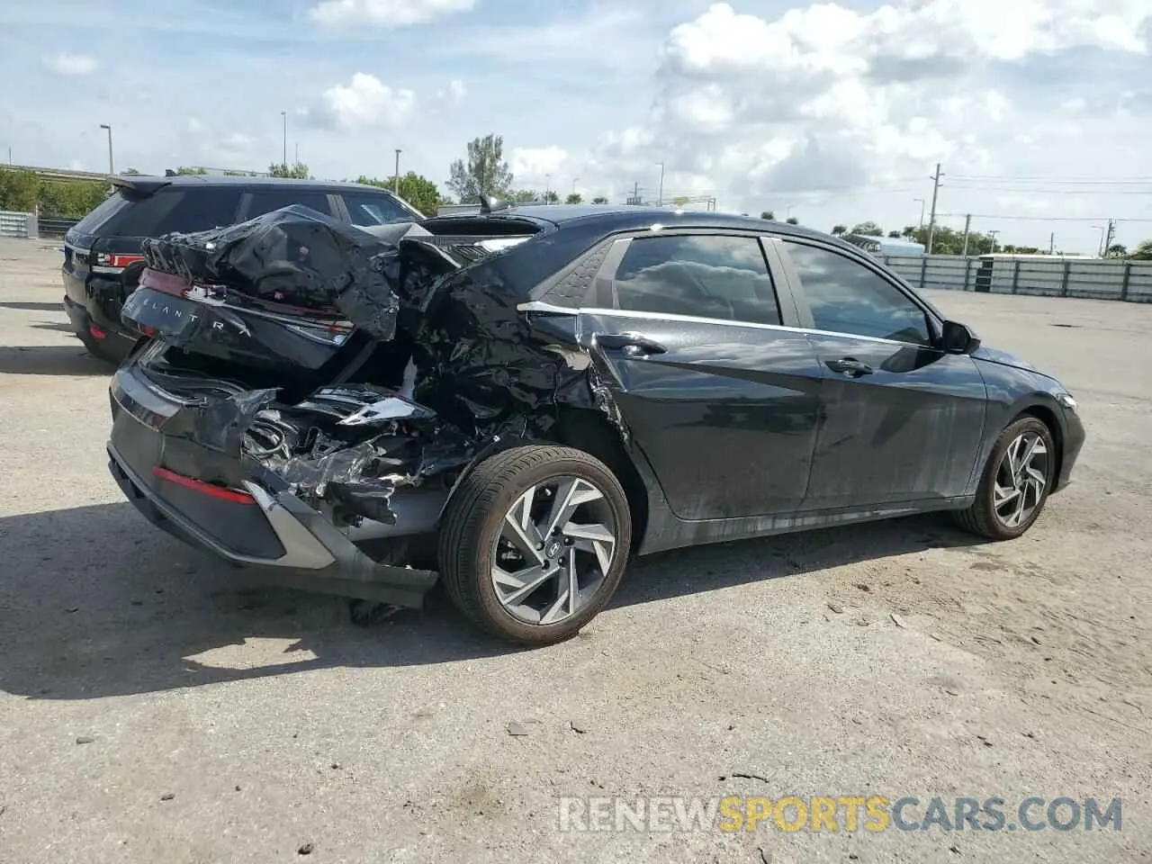 3 Фотография поврежденного автомобиля KMHLS4DG7RU641279 HYUNDAI ELANTRA 2024