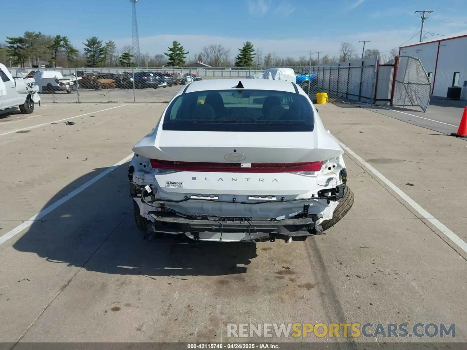 17 Photograph of a damaged car KMHLS4DG7RU646823 HYUNDAI ELANTRA 2024