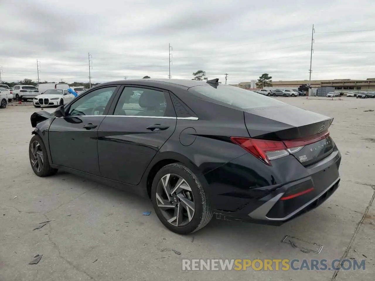 2 Photograph of a damaged car KMHLS4DG7RU698064 HYUNDAI ELANTRA 2024