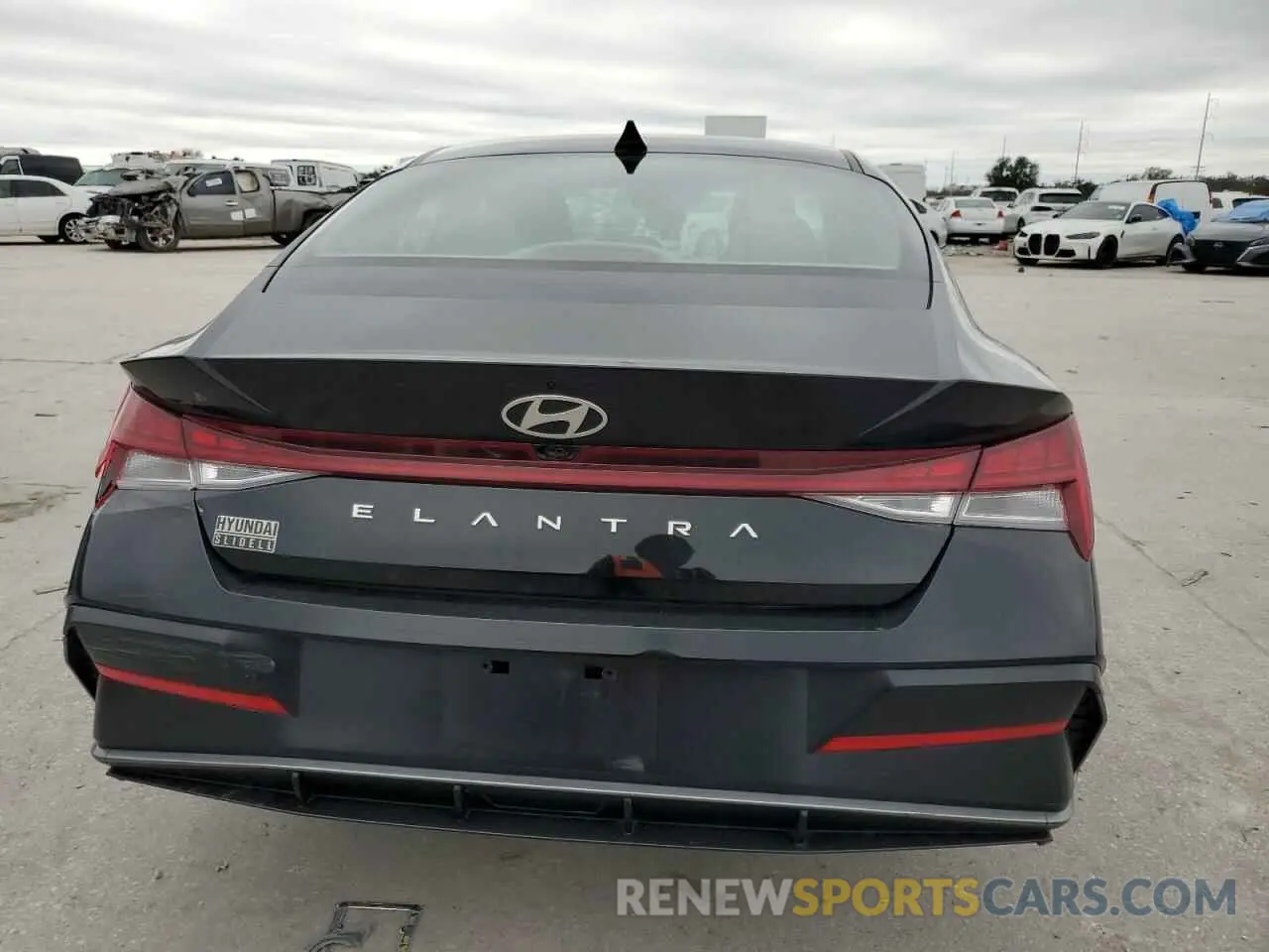 6 Photograph of a damaged car KMHLS4DG7RU698064 HYUNDAI ELANTRA 2024