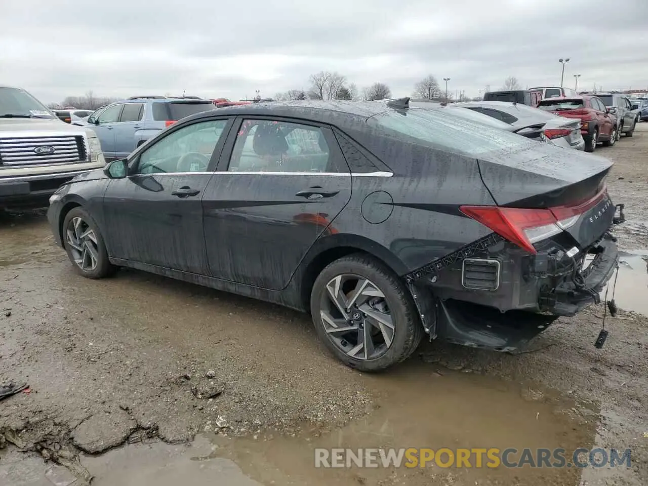 2 Фотография поврежденного автомобиля KMHLS4DG7RU778853 HYUNDAI ELANTRA 2024