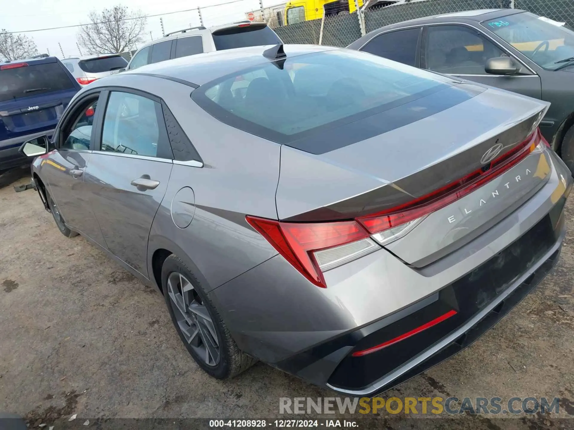 3 Photograph of a damaged car KMHLS4DG8RU673139 HYUNDAI ELANTRA 2024