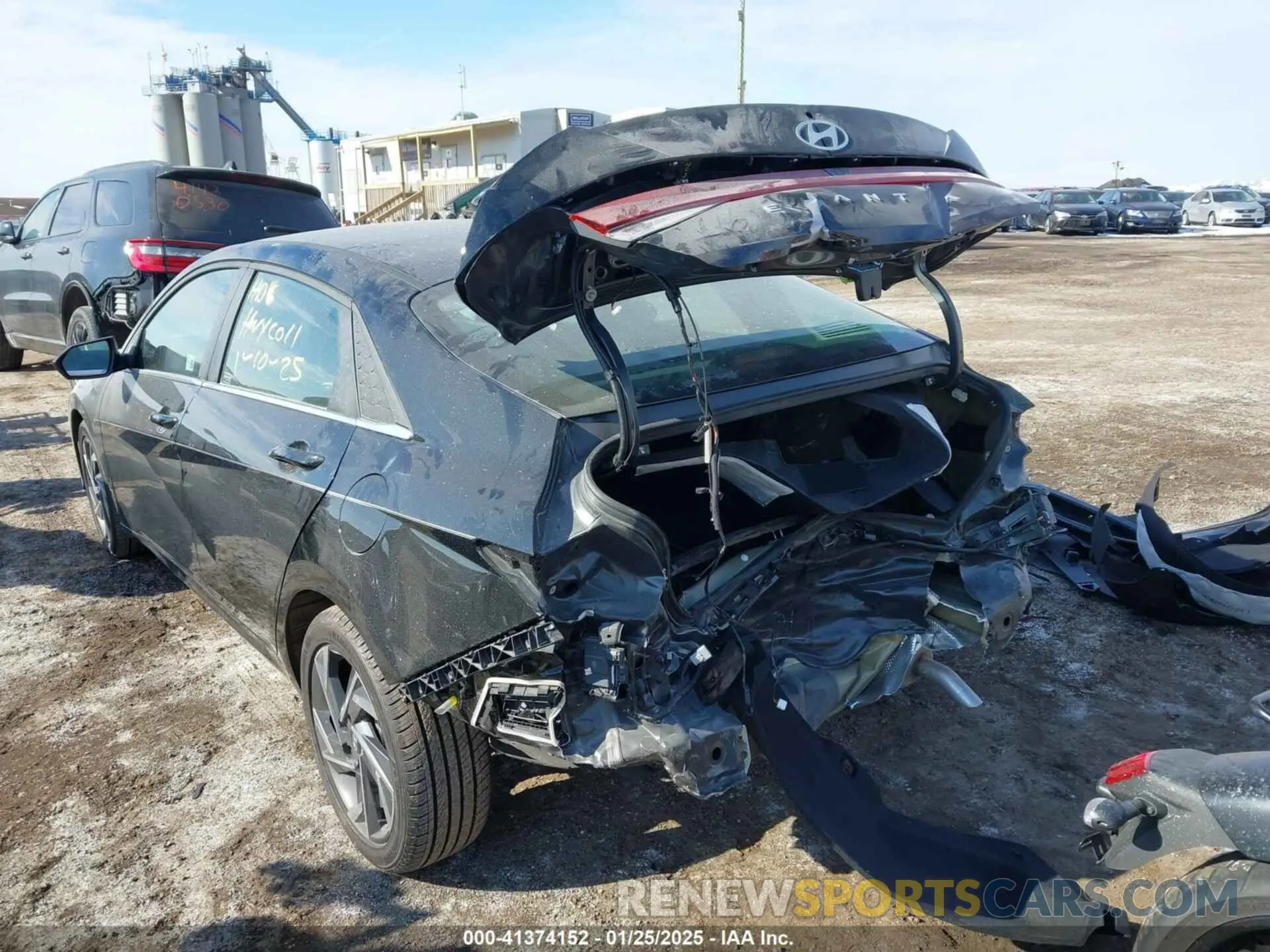 6 Фотография поврежденного автомобиля KMHLS4DG8RU834976 HYUNDAI ELANTRA 2024