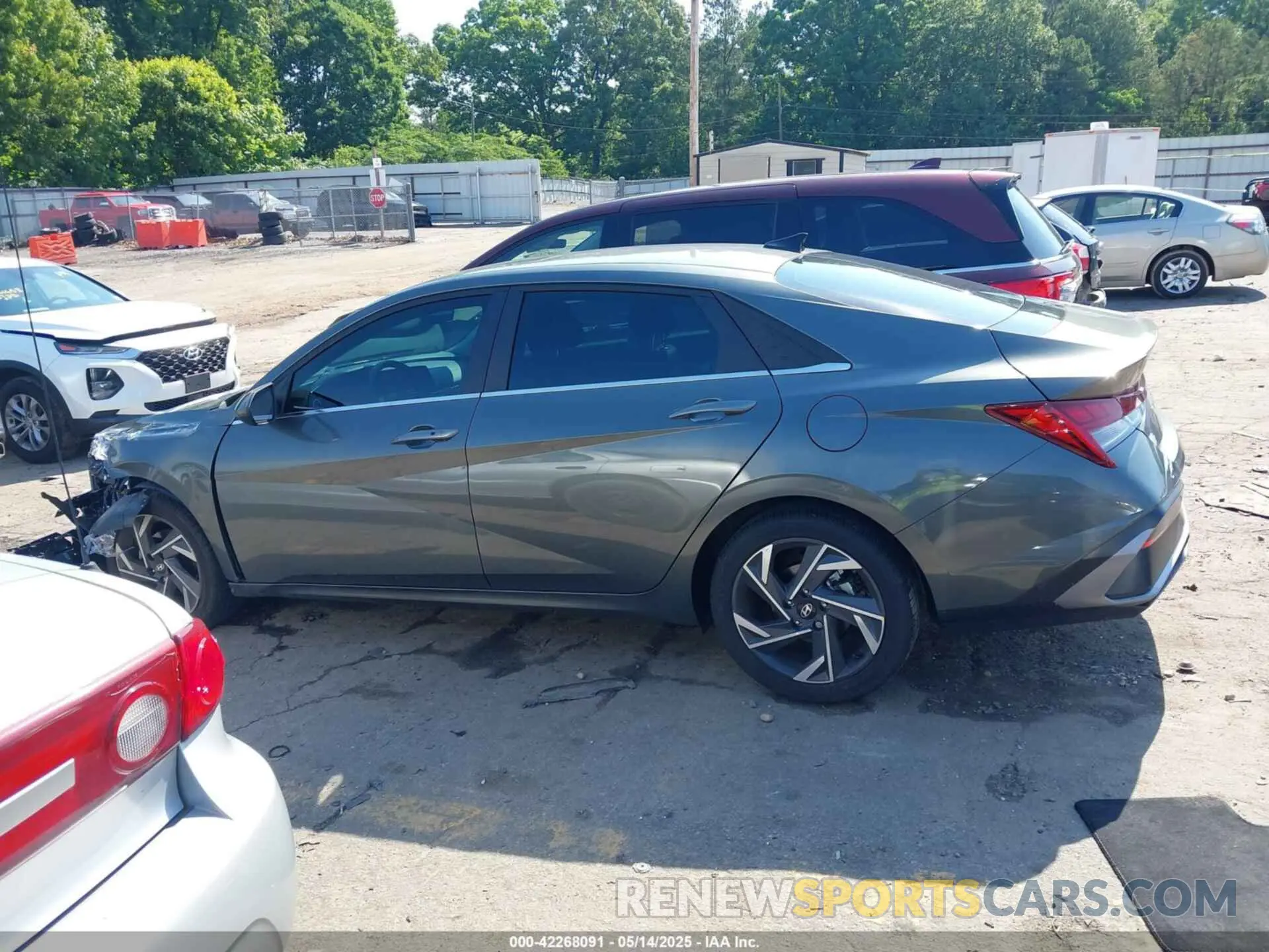 14 Photograph of a damaged car KMHLS4DG8RU837425 HYUNDAI ELANTRA 2024