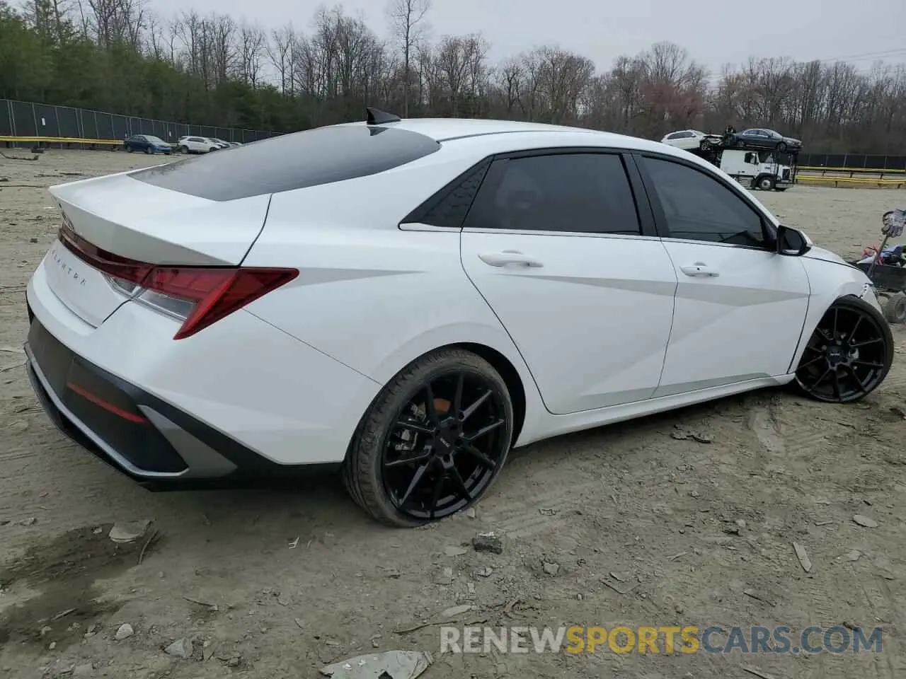 3 Фотография поврежденного автомобиля KMHLS4DG9RU645267 HYUNDAI ELANTRA 2024
