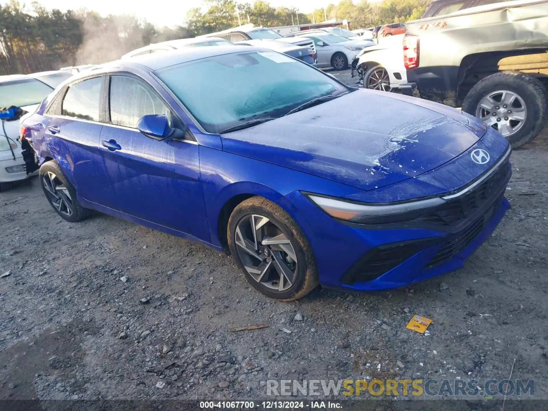1 Photograph of a damaged car KMHLS4DG9RU661811 HYUNDAI ELANTRA 2024