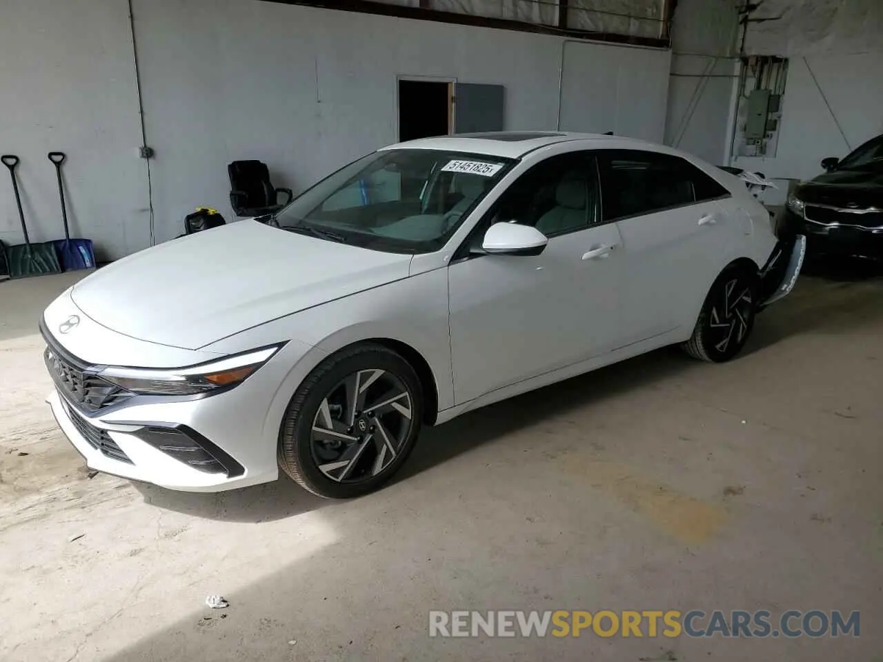 1 Photograph of a damaged car KMHLS4DG9RU752139 HYUNDAI ELANTRA 2024