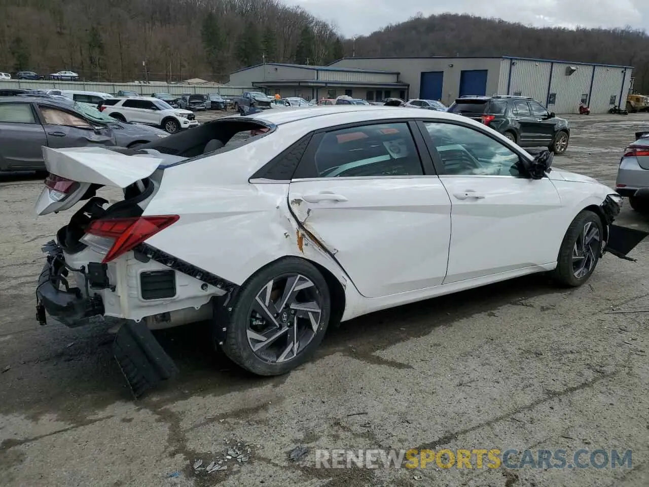 3 Photograph of a damaged car KMHLS4DG9RU762038 HYUNDAI ELANTRA 2024
