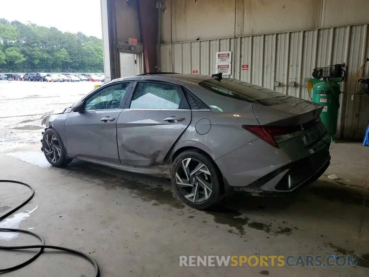 2 Photograph of a damaged car KMHLS4DG9RU766669 HYUNDAI ELANTRA 2024