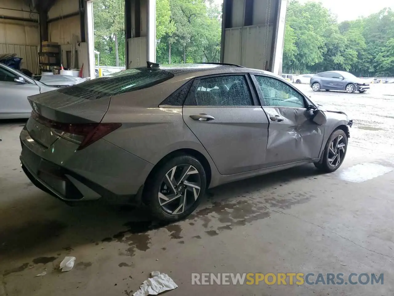 3 Photograph of a damaged car KMHLS4DG9RU766669 HYUNDAI ELANTRA 2024
