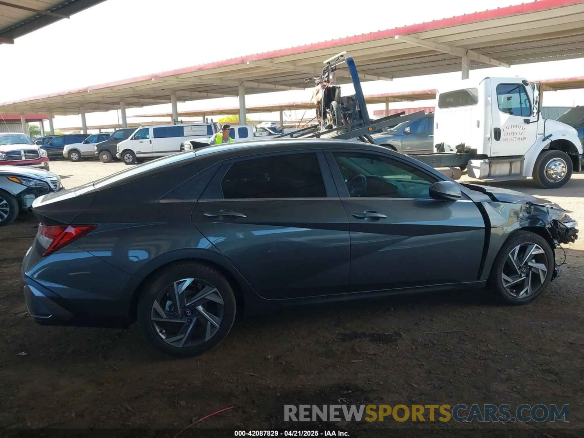 14 Фотография поврежденного автомобиля KMHLS4DGXRU673207 HYUNDAI ELANTRA 2024