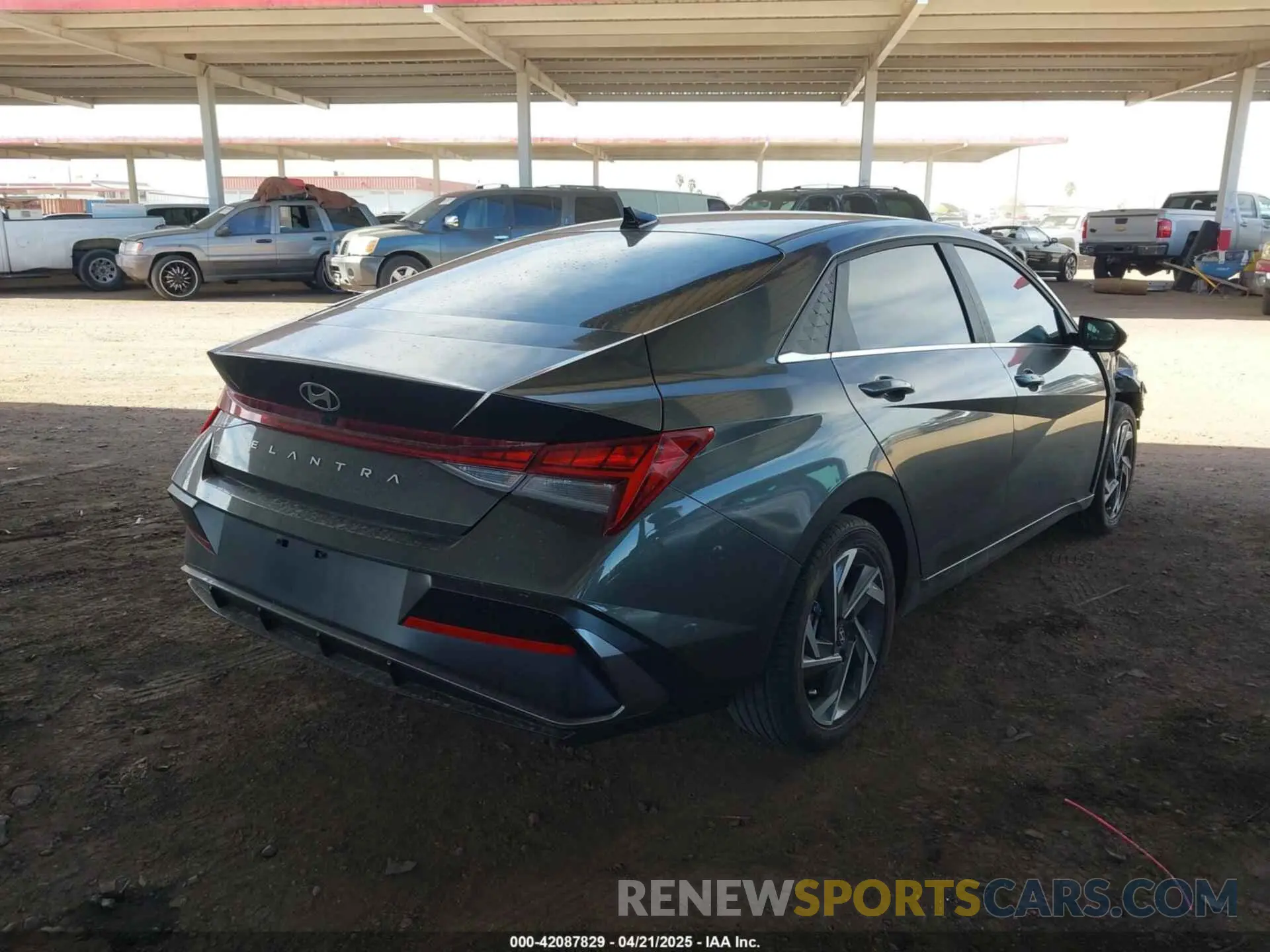 4 Фотография поврежденного автомобиля KMHLS4DGXRU673207 HYUNDAI ELANTRA 2024