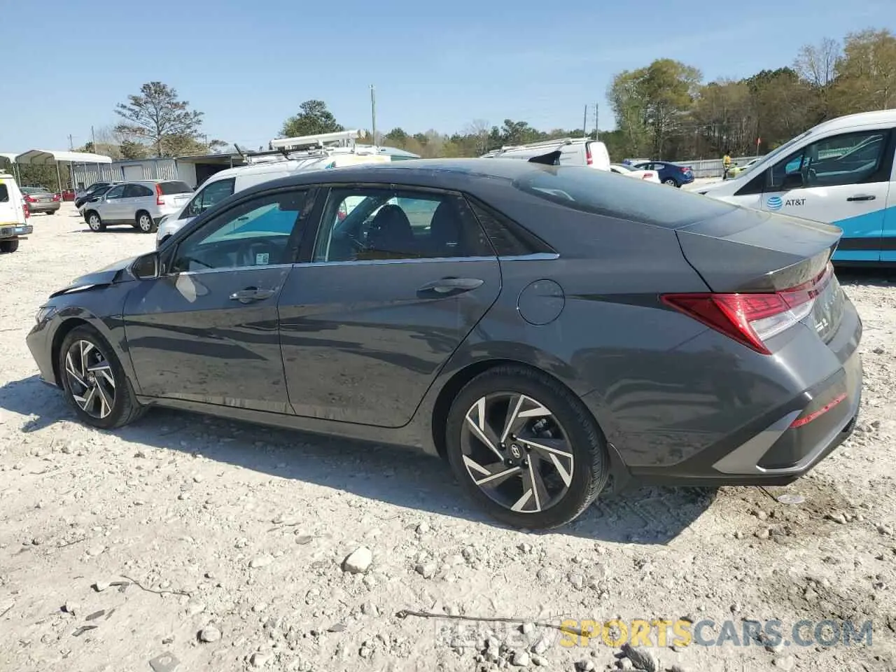 2 Фотография поврежденного автомобиля KMHLS4DGXRU688208 HYUNDAI ELANTRA 2024