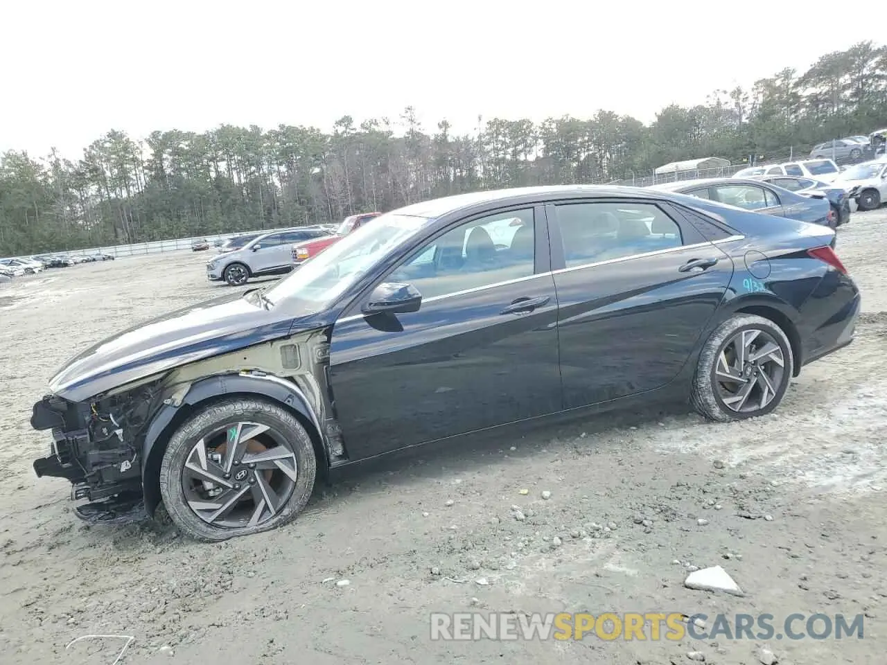 1 Фотография поврежденного автомобиля KMHLS4DGXRU707971 HYUNDAI ELANTRA 2024