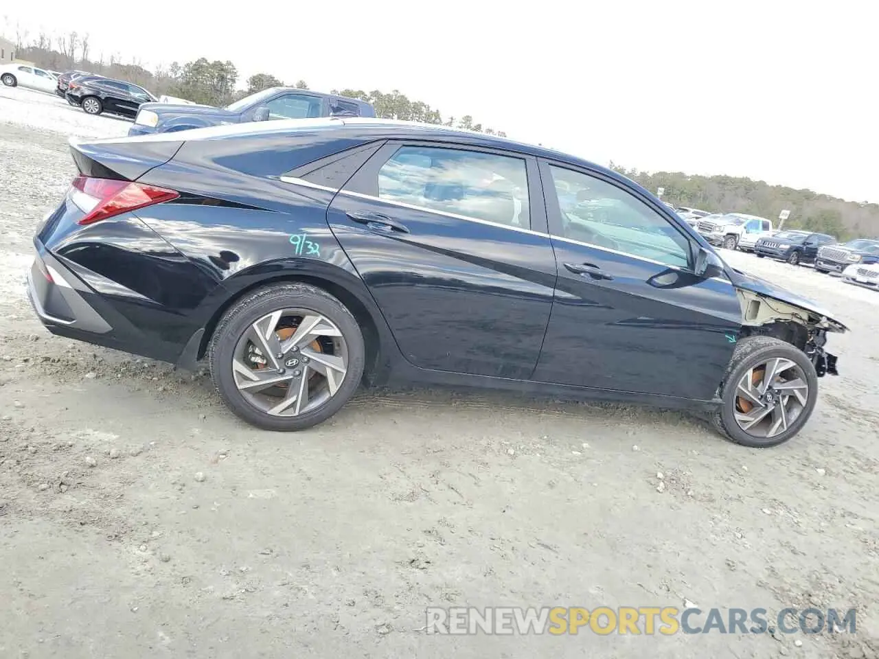 3 Фотография поврежденного автомобиля KMHLS4DGXRU707971 HYUNDAI ELANTRA 2024