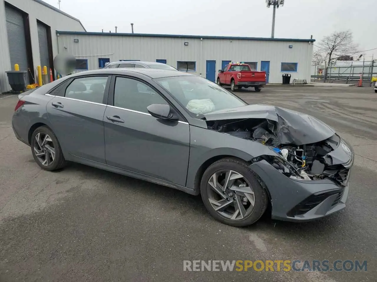 4 Photograph of a damaged car KMHLS4DGXRU809030 HYUNDAI ELANTRA 2024