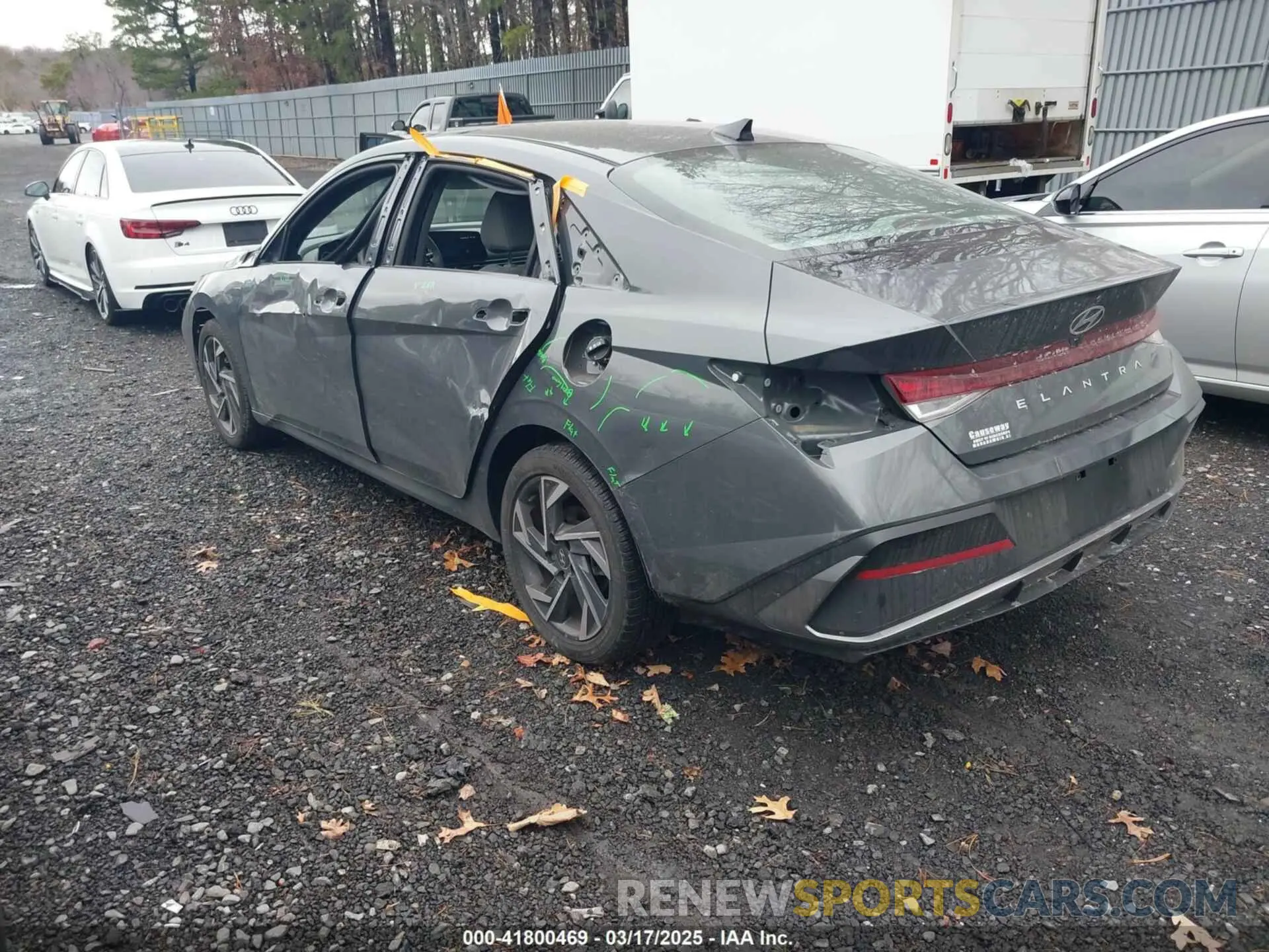 3 Фотография поврежденного автомобиля KMHLS4DGXRU809075 HYUNDAI ELANTRA 2024