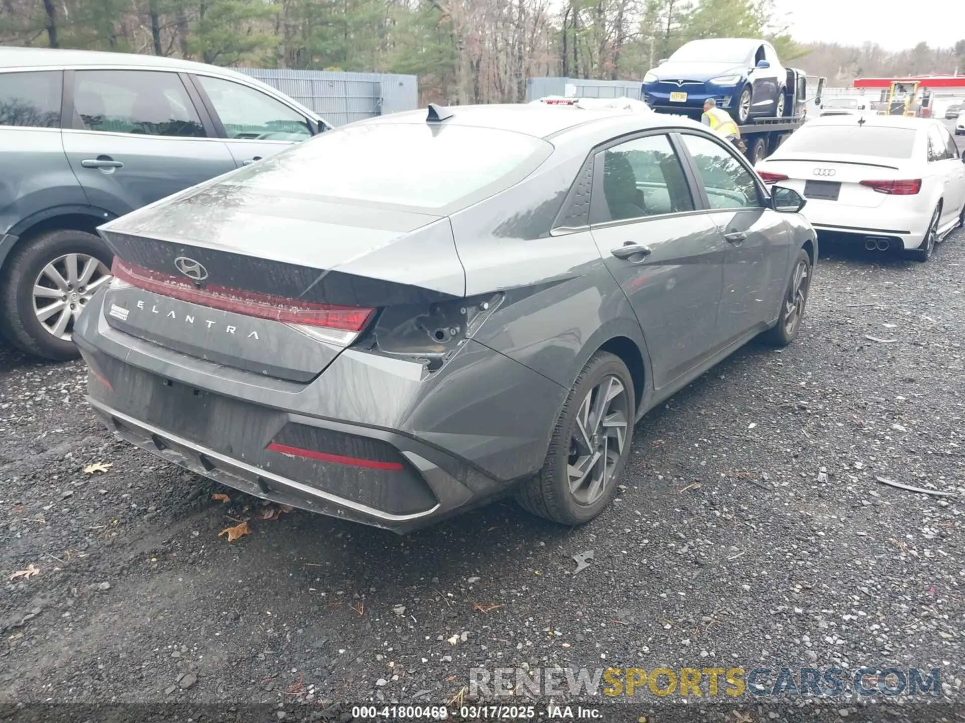 4 Фотография поврежденного автомобиля KMHLS4DGXRU809075 HYUNDAI ELANTRA 2024