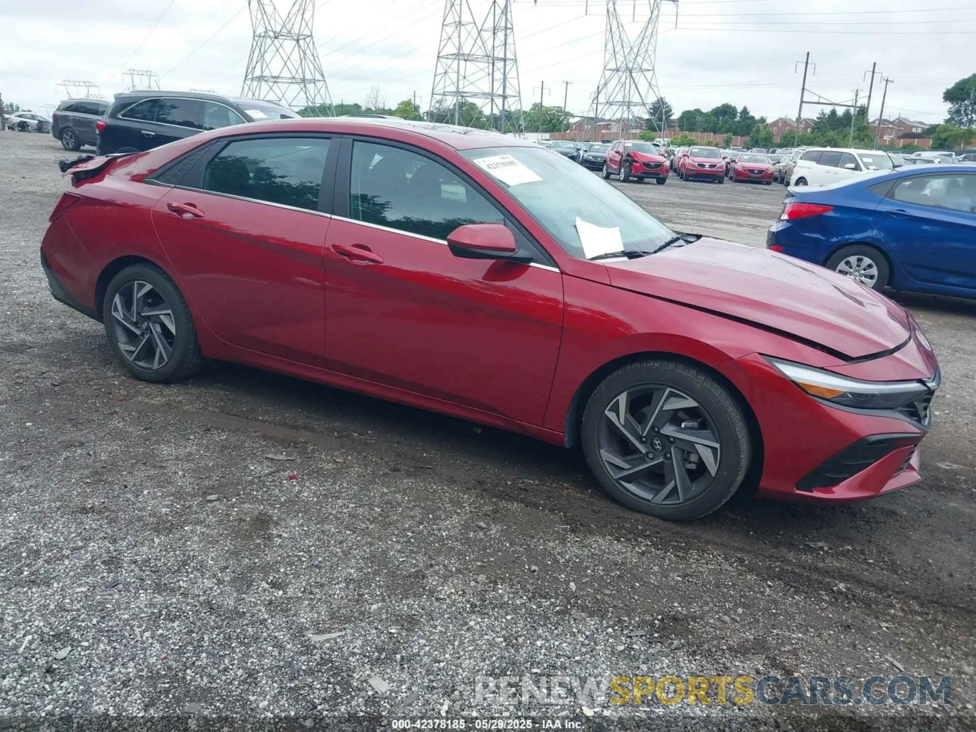 1 Фотография поврежденного автомобиля KMHLS4DGXRU829262 HYUNDAI ELANTRA 2024