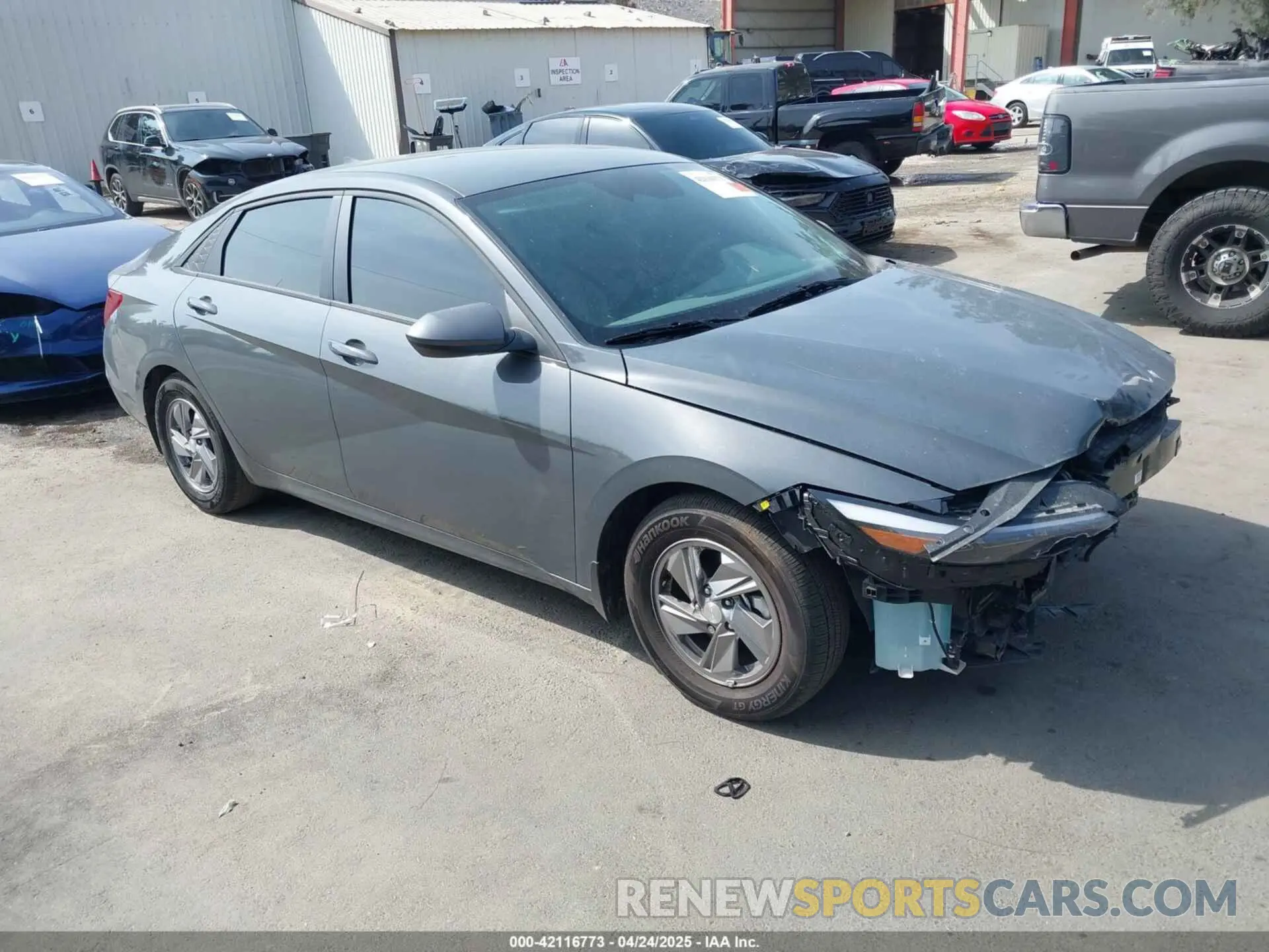 1 Фотография поврежденного автомобиля KMHLL4DG0SU945766 HYUNDAI ELANTRA 2025
