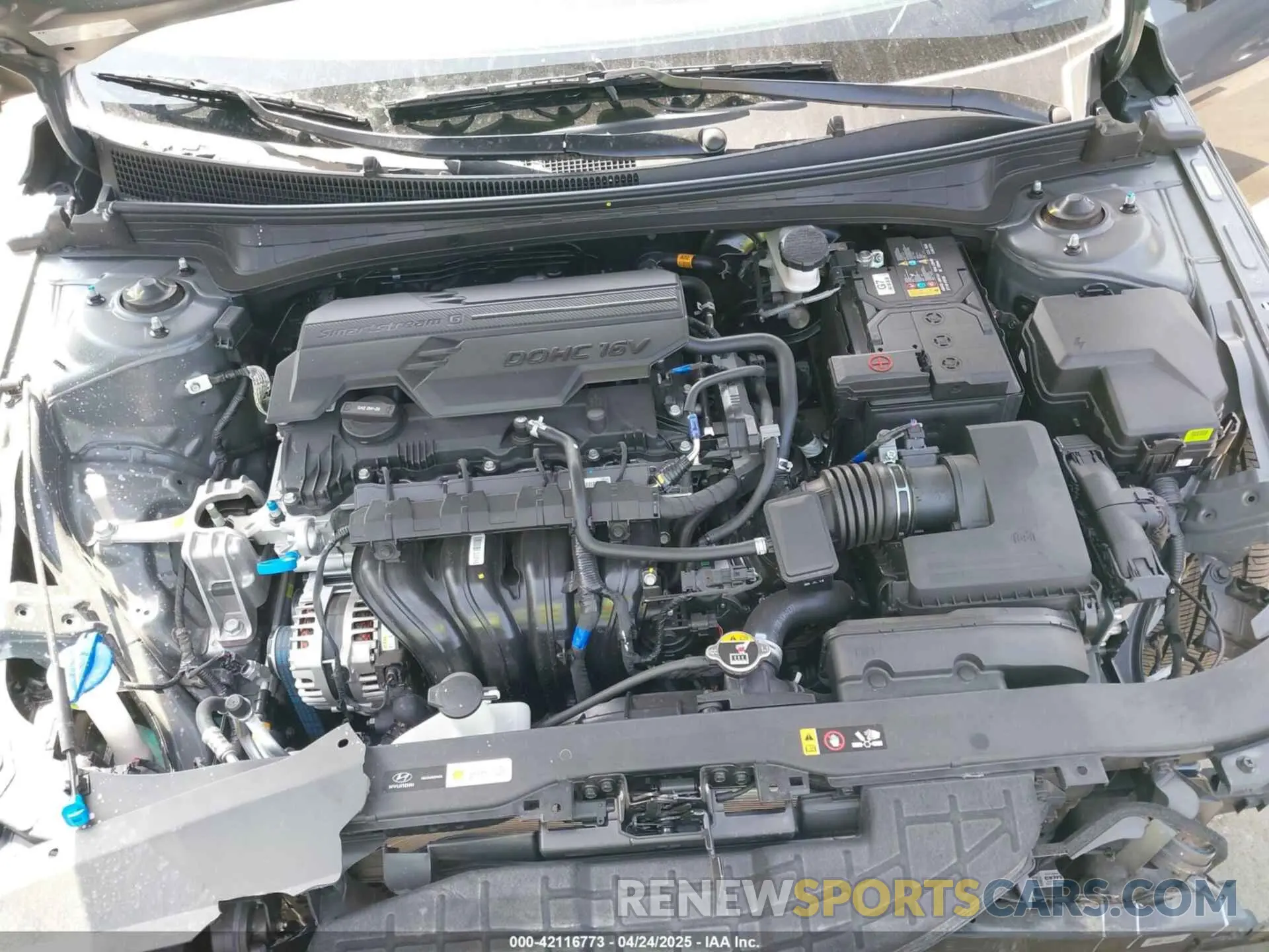 10 Фотография поврежденного автомобиля KMHLL4DG0SU945766 HYUNDAI ELANTRA 2025