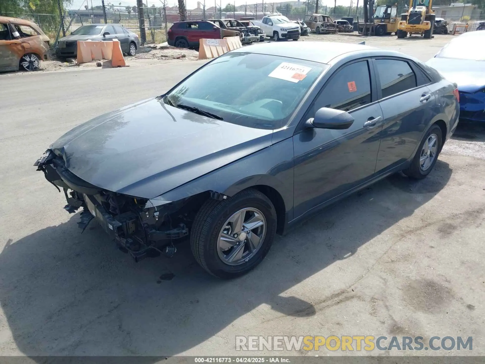 2 Фотография поврежденного автомобиля KMHLL4DG0SU945766 HYUNDAI ELANTRA 2025