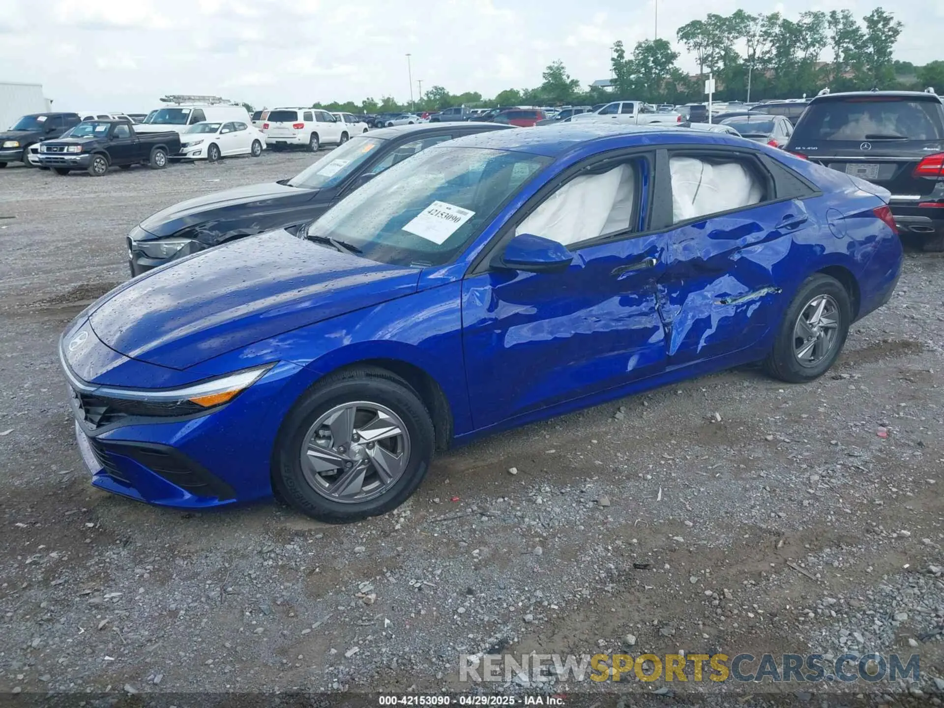2 Фотография поврежденного автомобиля KMHLL4DG1SU859513 HYUNDAI ELANTRA 2025