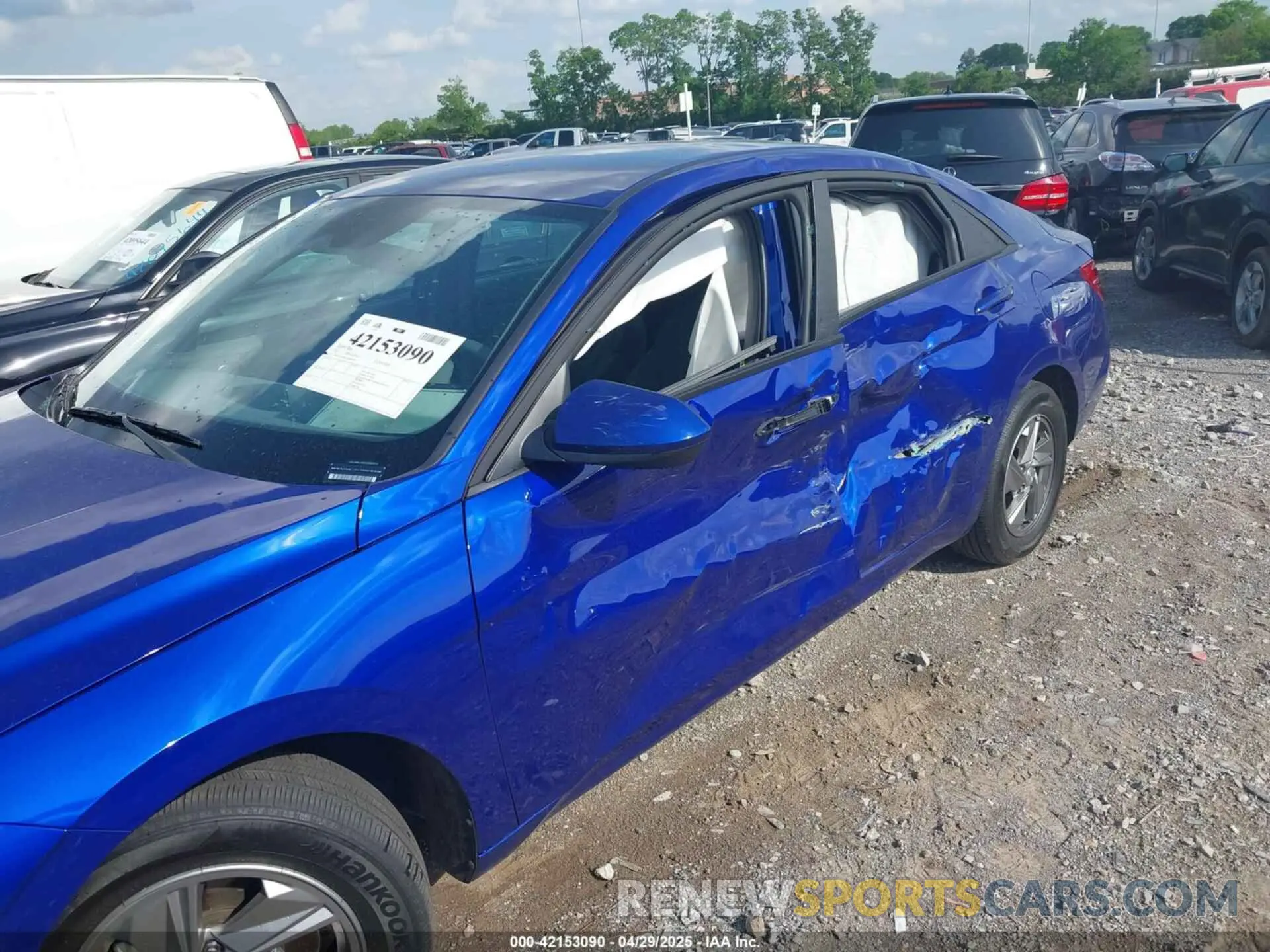 6 Фотография поврежденного автомобиля KMHLL4DG1SU859513 HYUNDAI ELANTRA 2025