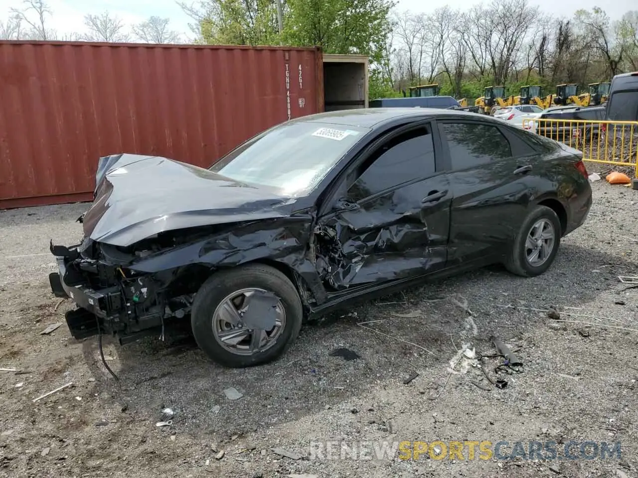 1 Photograph of a damaged car KMHLL4DG2SU853882 HYUNDAI ELANTRA 2025
