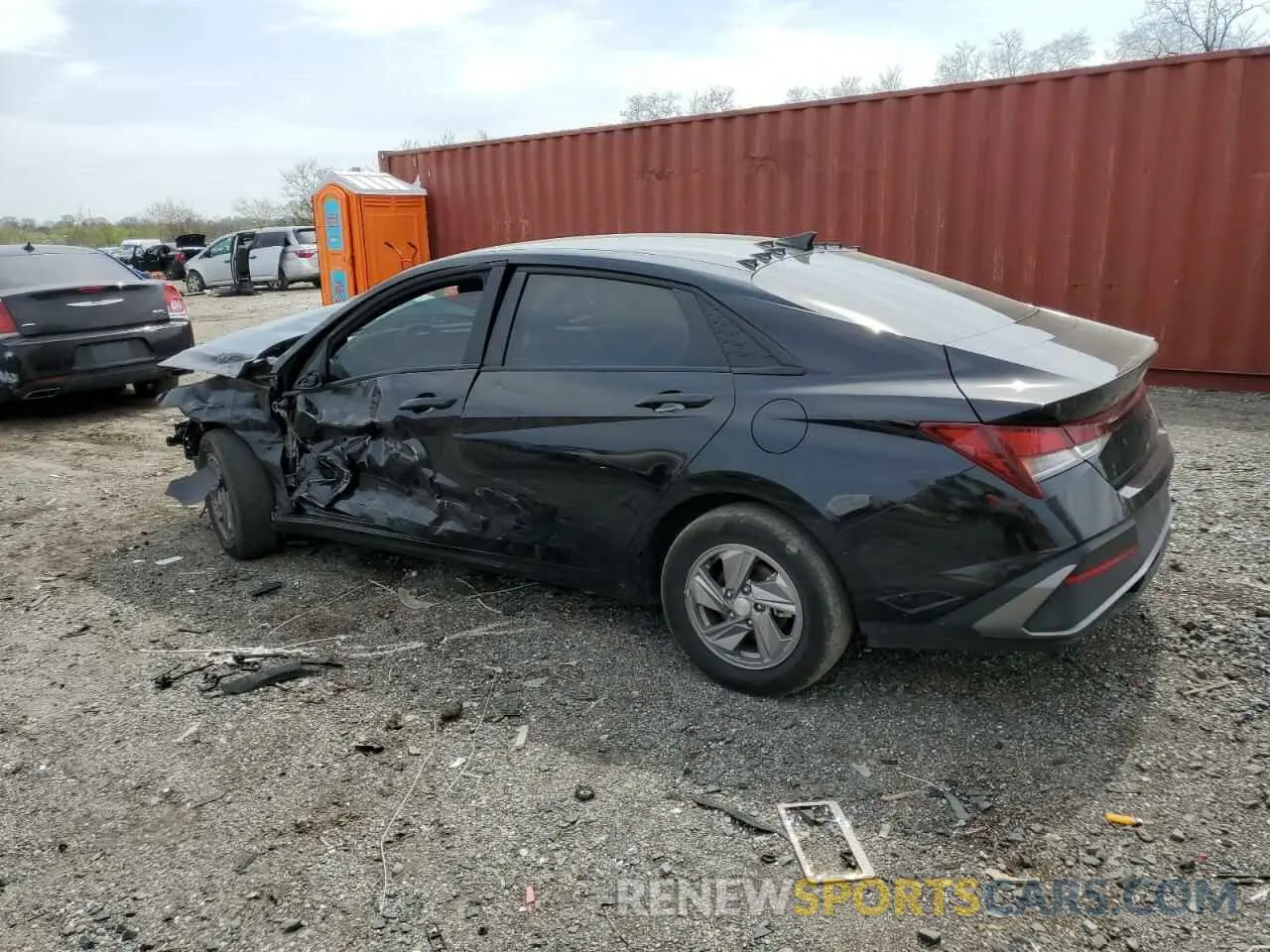2 Photograph of a damaged car KMHLL4DG2SU853882 HYUNDAI ELANTRA 2025
