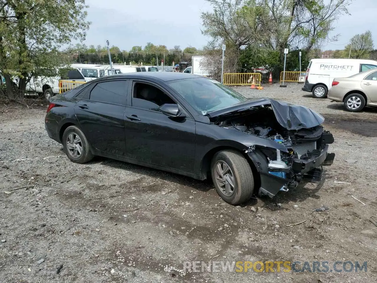 4 Photograph of a damaged car KMHLL4DG2SU853882 HYUNDAI ELANTRA 2025