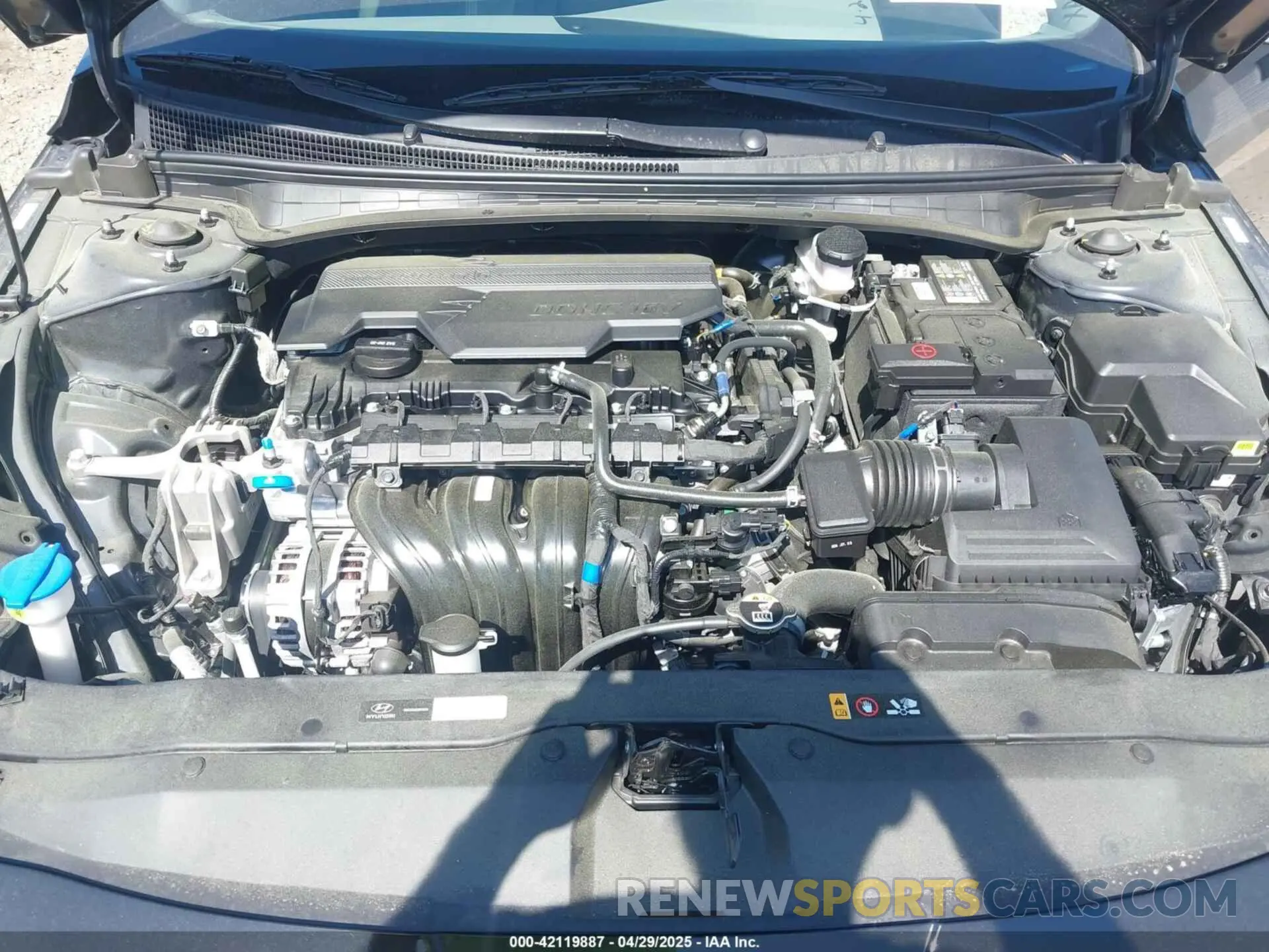 10 Фотография поврежденного автомобиля KMHLL4DG2SU860153 HYUNDAI ELANTRA 2025