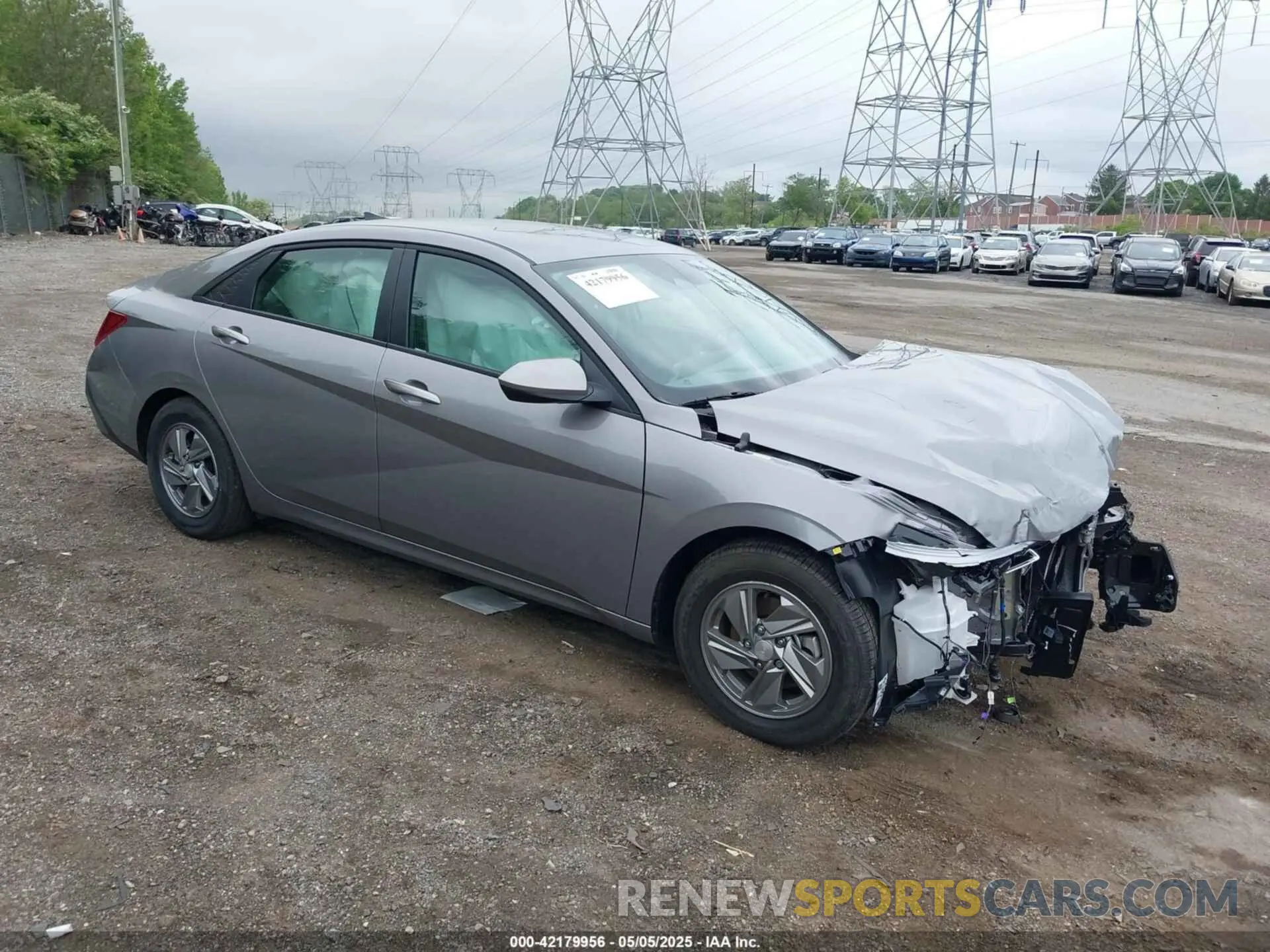 1 Фотография поврежденного автомобиля KMHLL4DG2SU938379 HYUNDAI ELANTRA 2025
