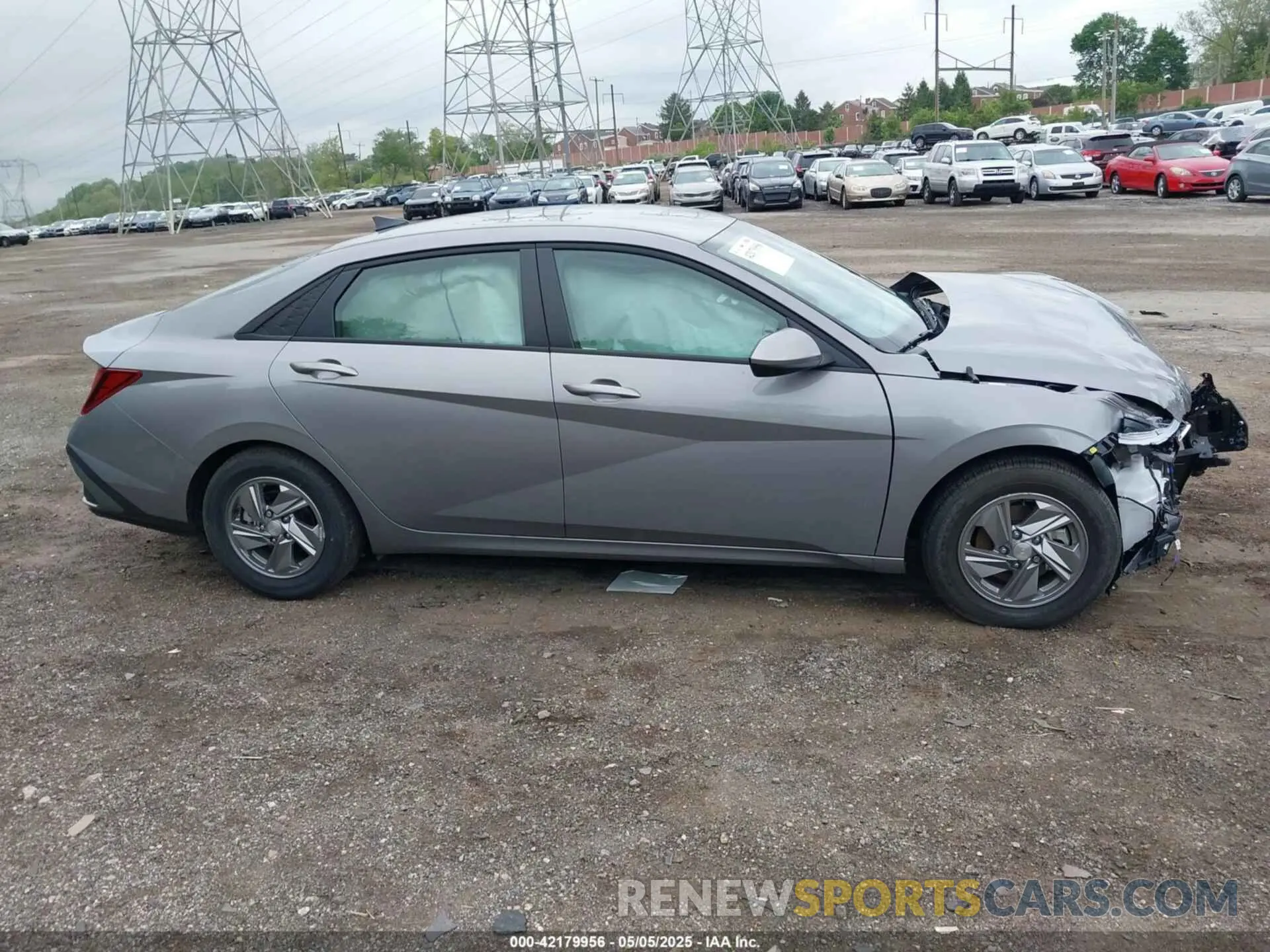 14 Фотография поврежденного автомобиля KMHLL4DG2SU938379 HYUNDAI ELANTRA 2025