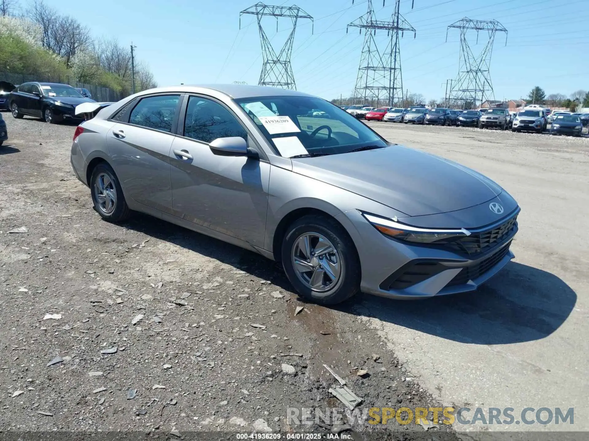 1 Photograph of a damaged car KMHLL4DG4SU897222 HYUNDAI ELANTRA 2025