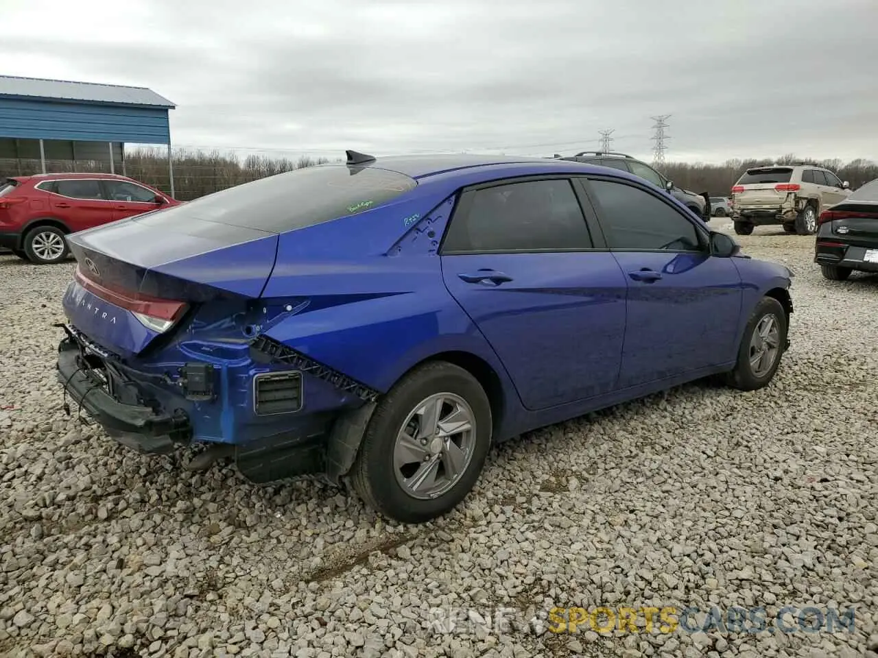 3 Фотография поврежденного автомобиля KMHLL4DG9SU858545 HYUNDAI ELANTRA 2025