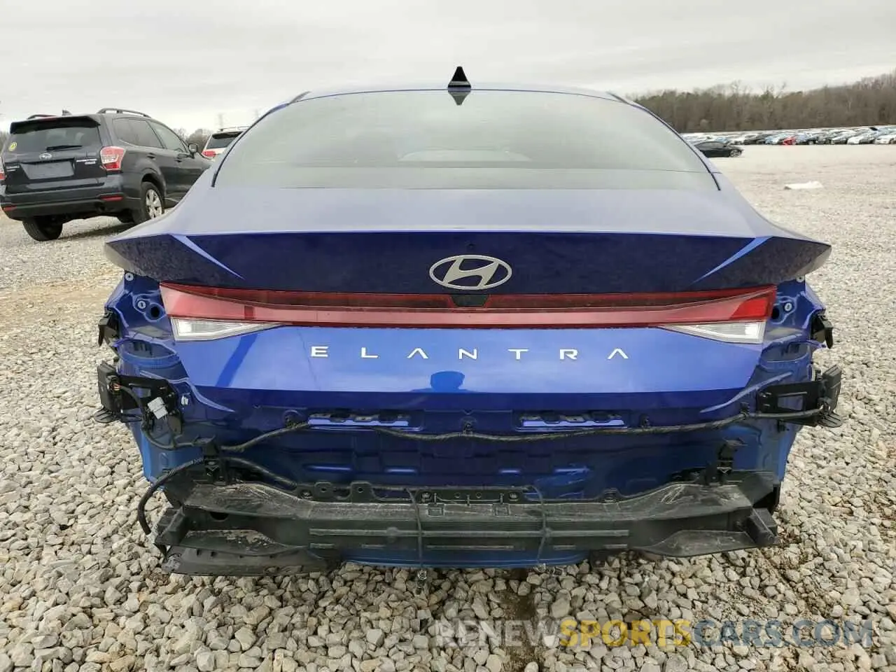 6 Фотография поврежденного автомобиля KMHLL4DG9SU858545 HYUNDAI ELANTRA 2025