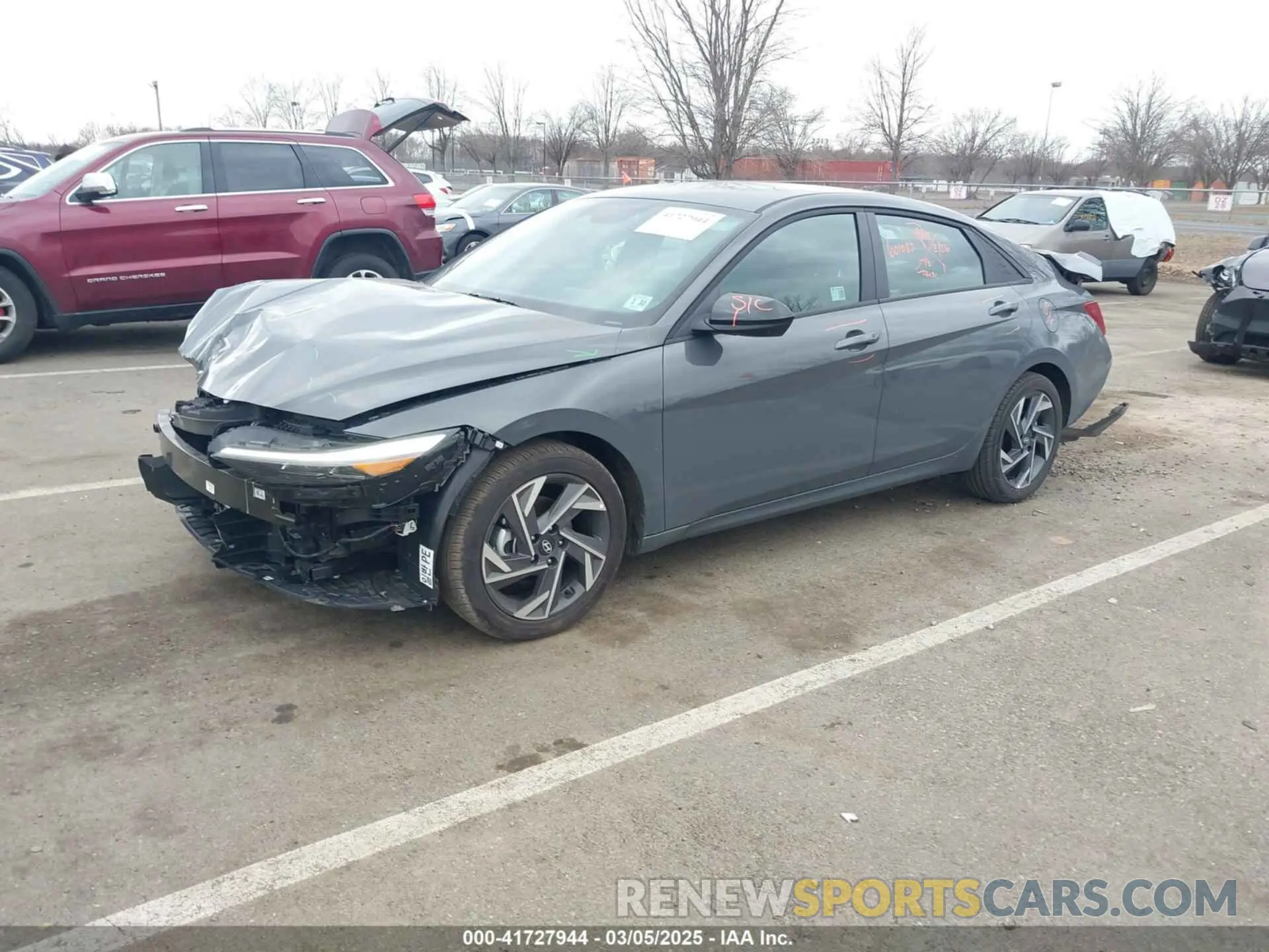 2 Фотография поврежденного автомобиля KMHLM4DG0SU900775 HYUNDAI ELANTRA 2025