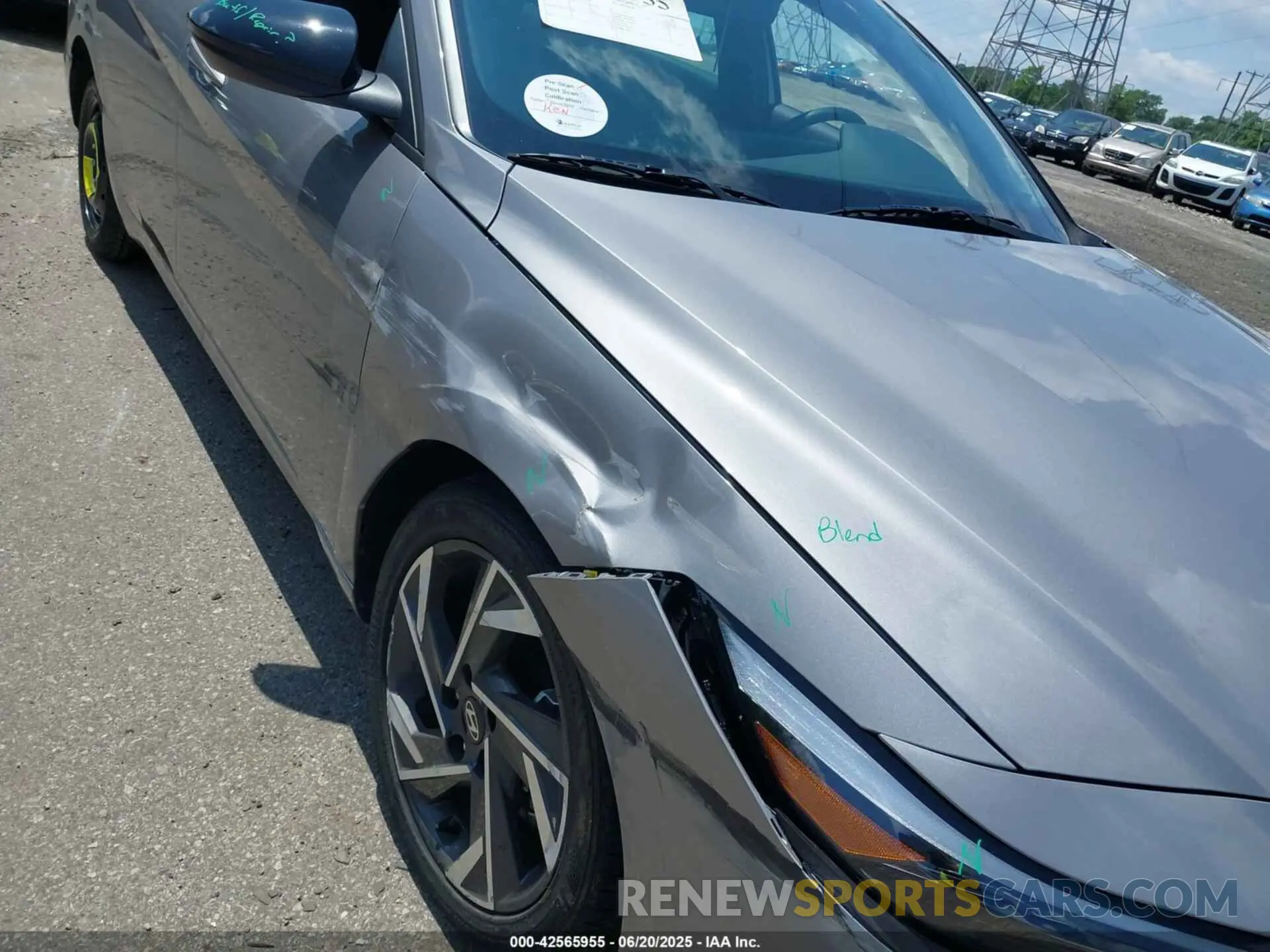 6 Photograph of a damaged car KMHLM4DG0SU955999 HYUNDAI ELANTRA 2025