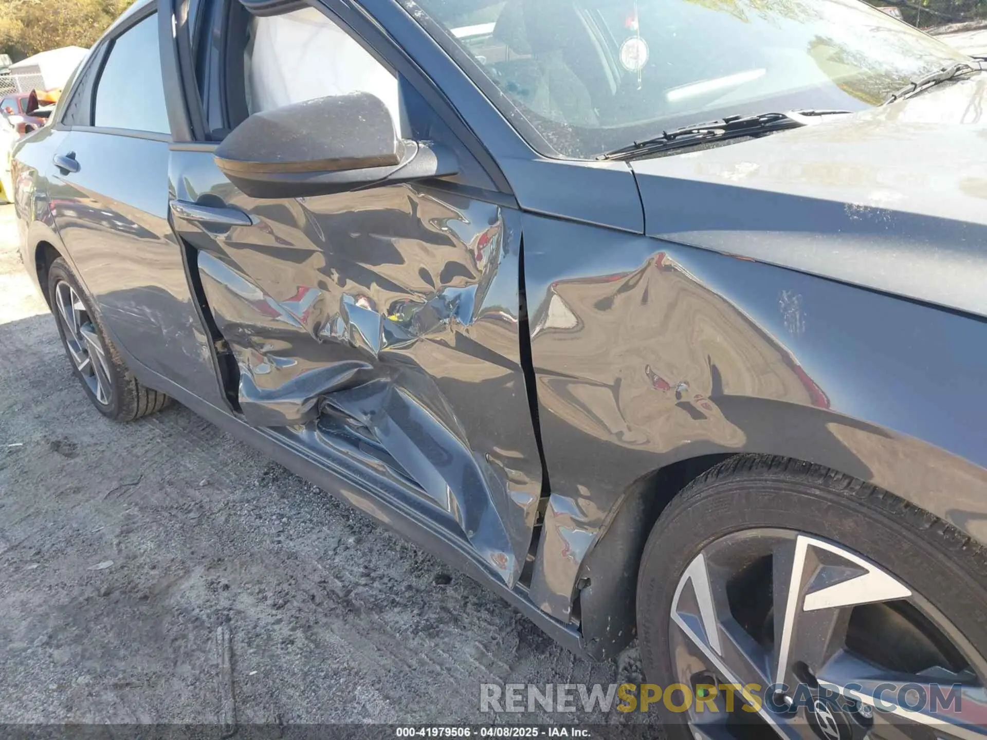 6 Фотография поврежденного автомобиля KMHLM4DG1SU872002 HYUNDAI ELANTRA 2025