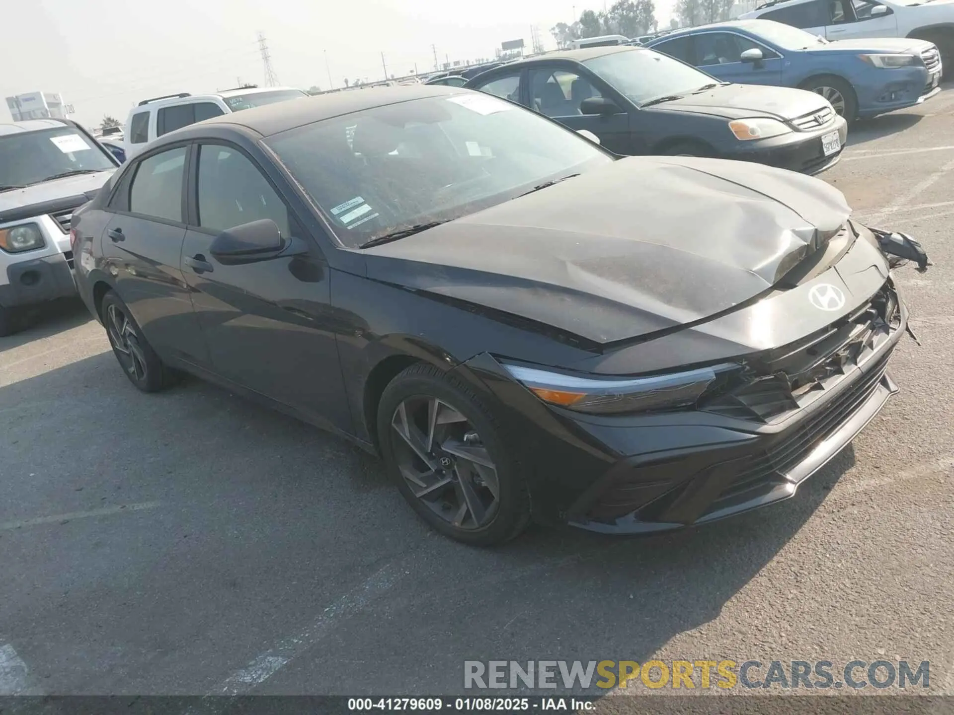1 Фотография поврежденного автомобиля KMHLM4DG2SU874535 HYUNDAI ELANTRA 2025