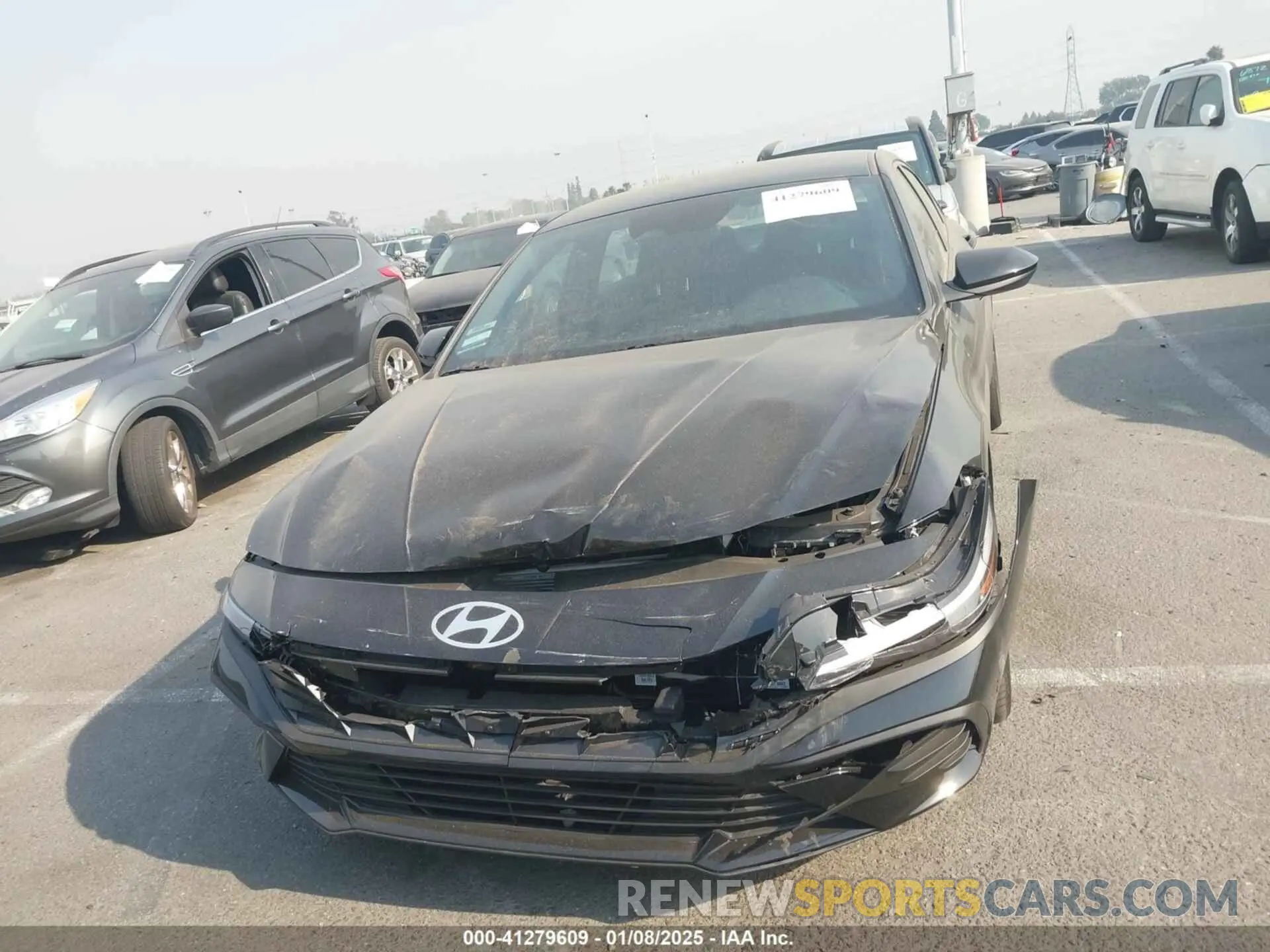 12 Фотография поврежденного автомобиля KMHLM4DG2SU874535 HYUNDAI ELANTRA 2025