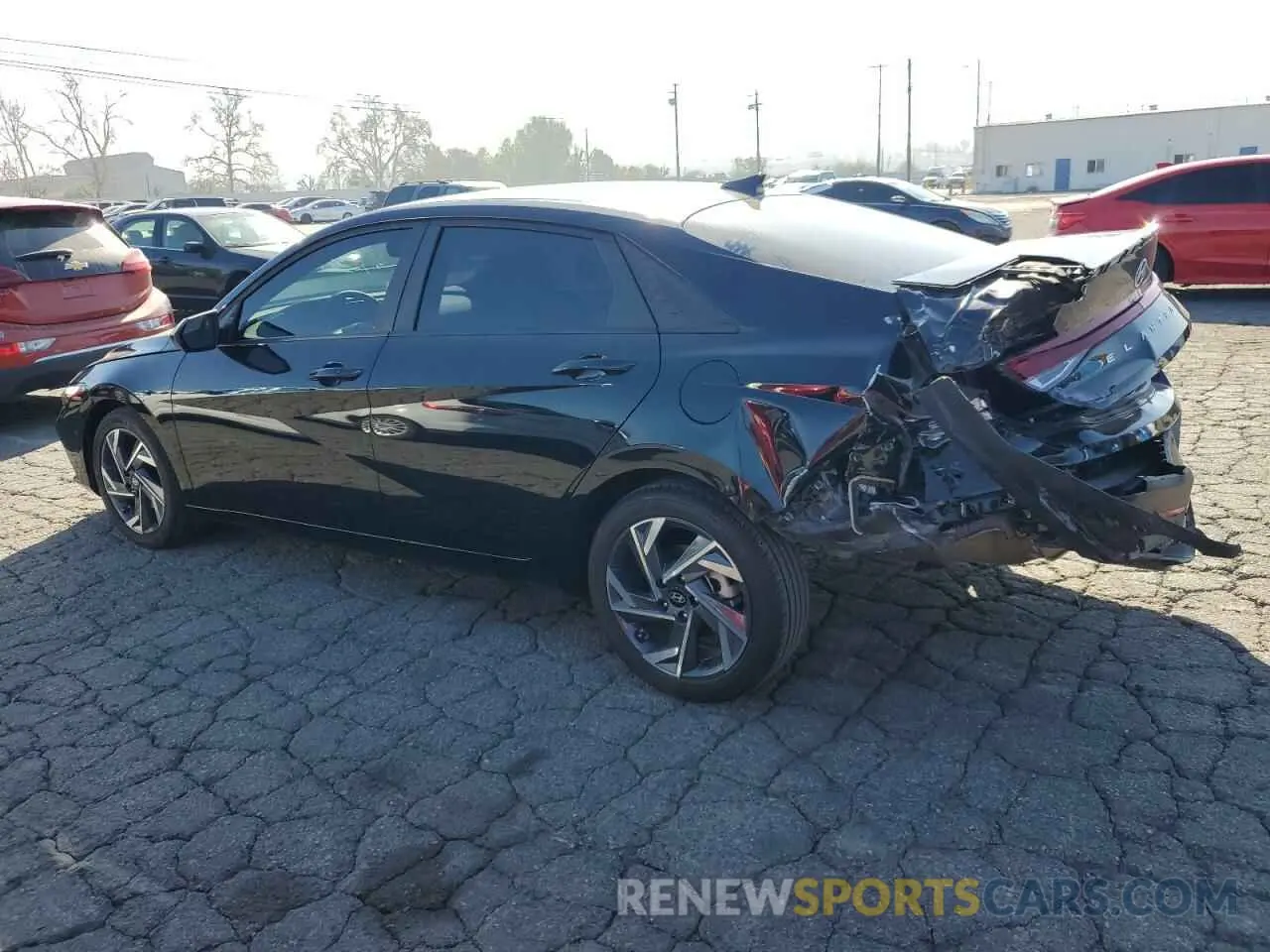 2 Photograph of a damaged car KMHLM4DG3SU869537 HYUNDAI ELANTRA 2025