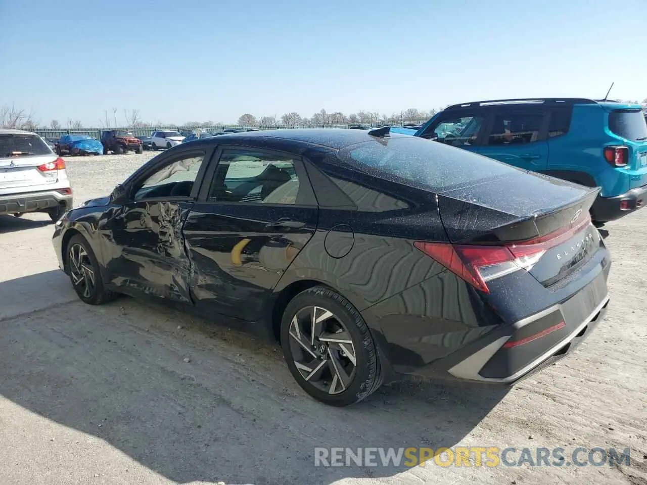 2 Фотография поврежденного автомобиля KMHLM4DG3SU916064 HYUNDAI ELANTRA 2025