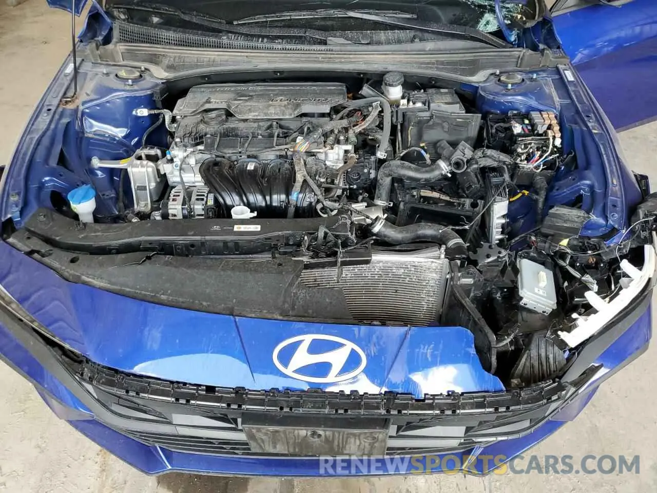 11 Фотография поврежденного автомобиля KMHLM4DG3SU937707 HYUNDAI ELANTRA 2025